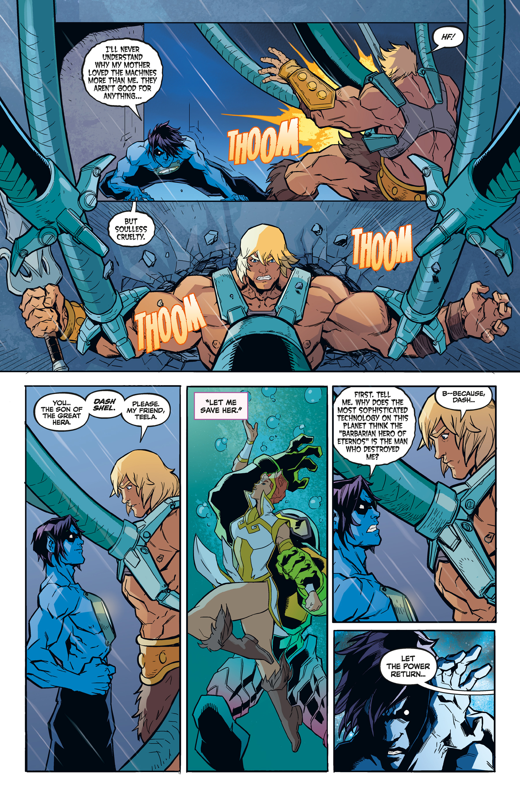 Read online Masters of the Universe: Forge of Destiny comic -  Issue #3 - 17