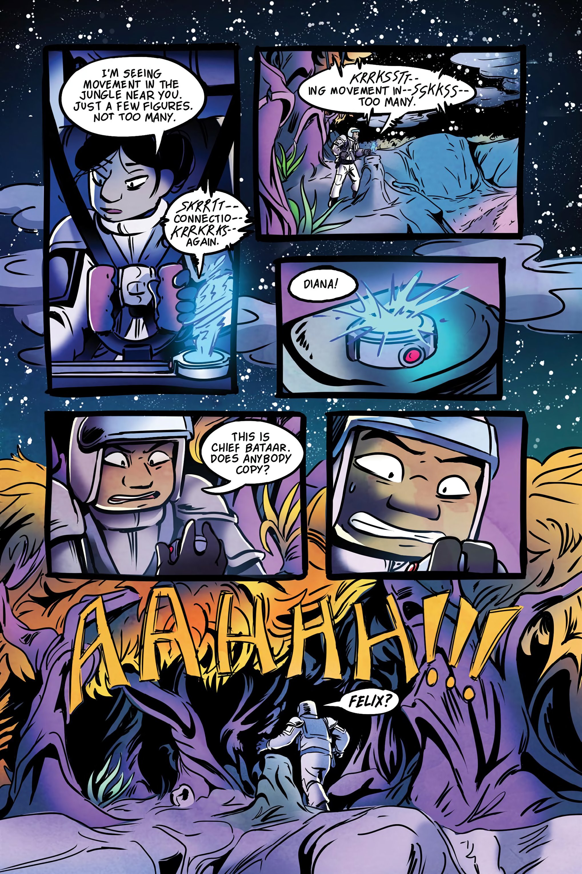 Read online Cosmic Cadets: Contact! comic -  Issue # TPB (Part 1) - 94