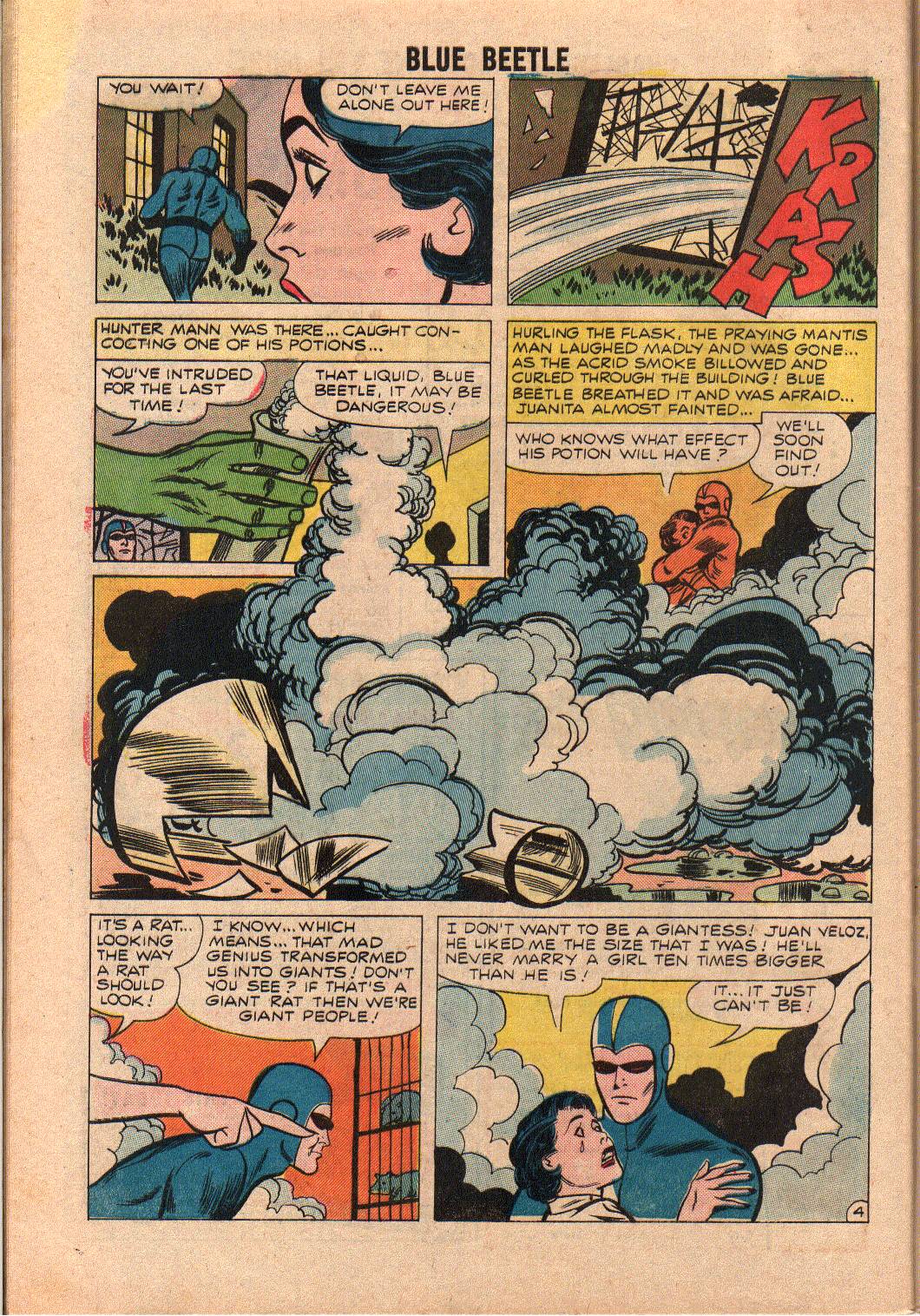 Read online Blue Beetle (1964) comic -  Issue #4 - 32