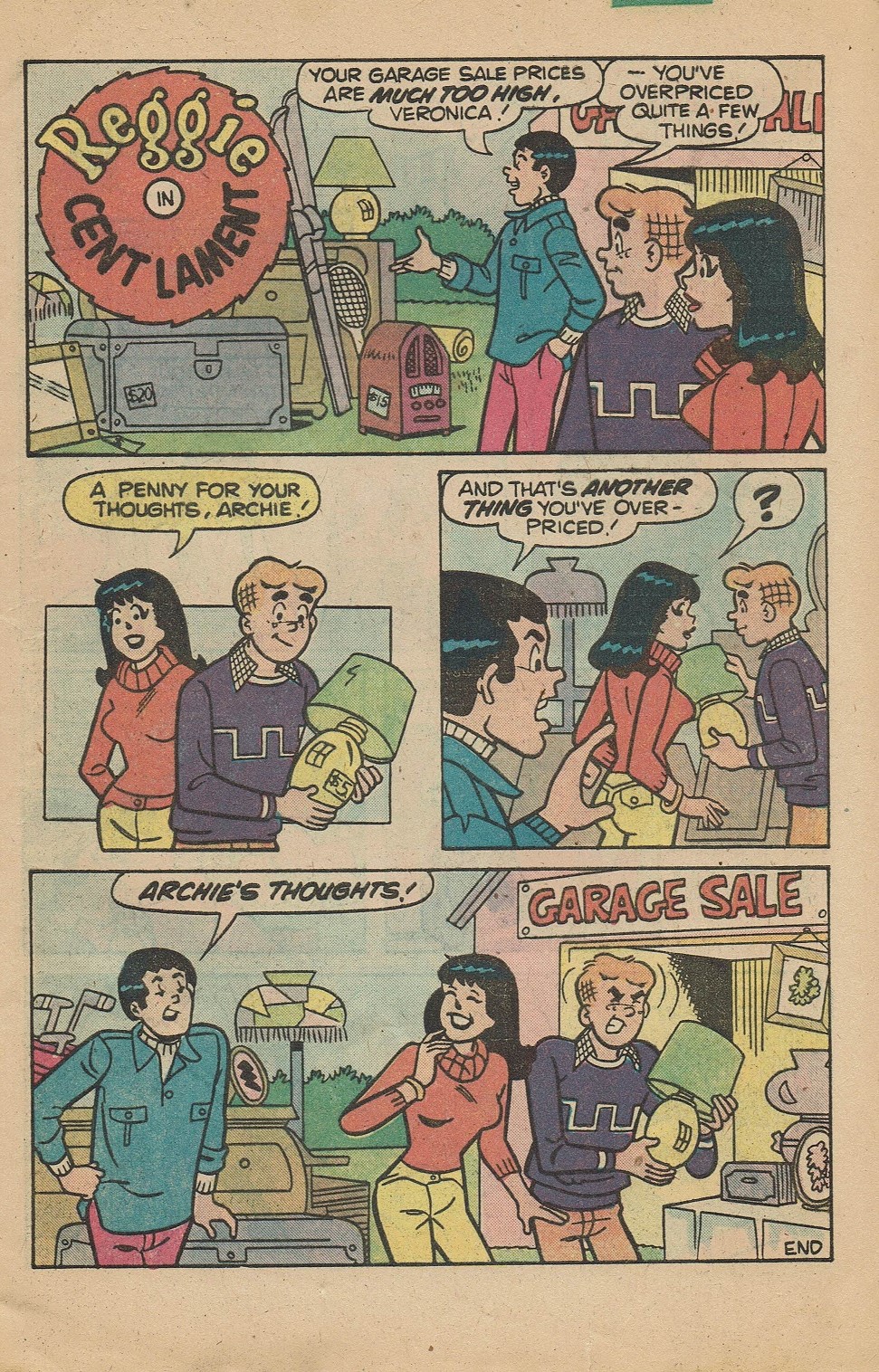 Read online Reggie's Wise Guy Jokes comic -  Issue #52 - 5