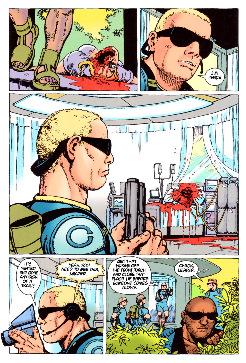 Read online Aliens: Kidnapped comic -  Issue #3 - 9