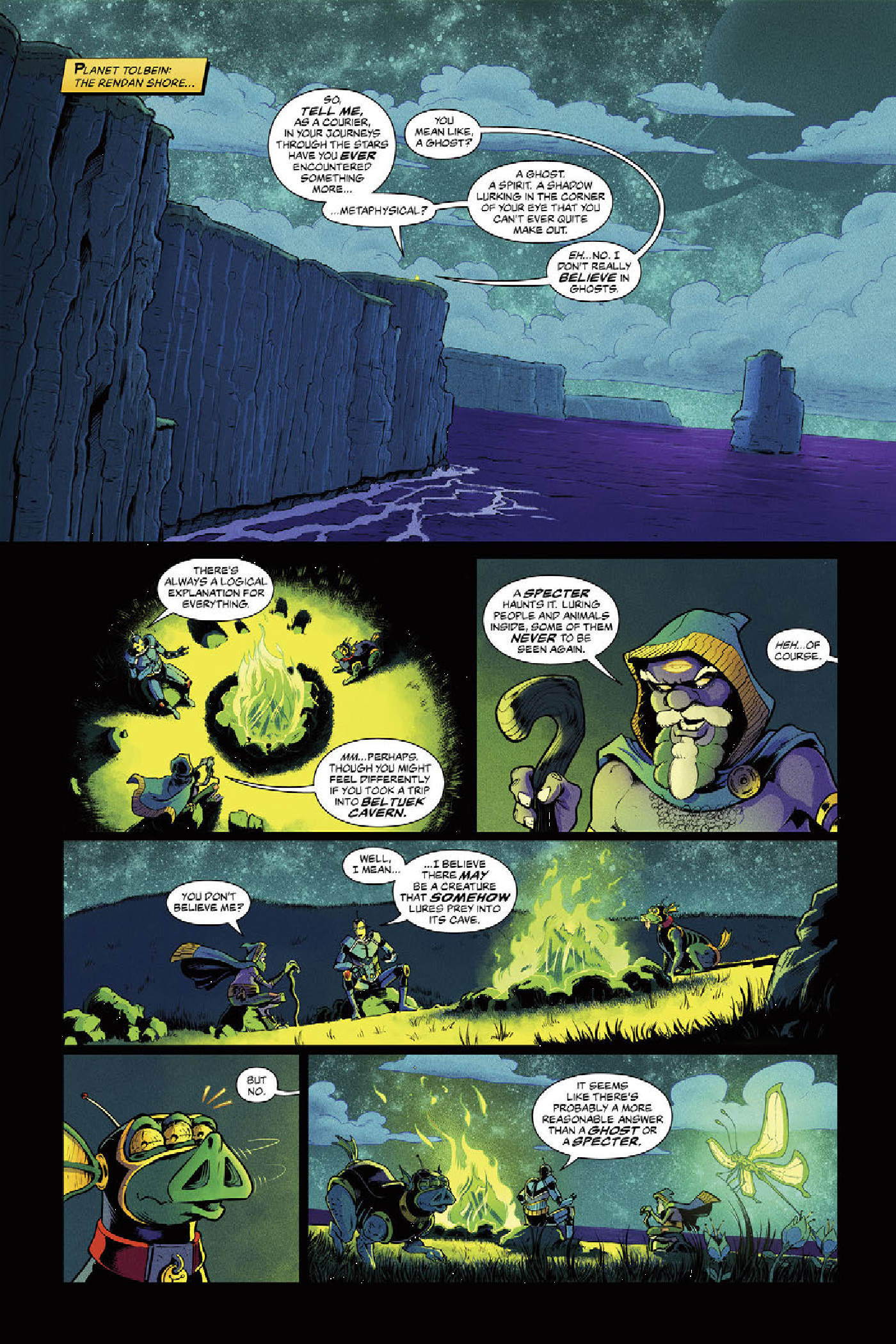 Read online Spaceman and Bloater comic -  Issue #1 - 10