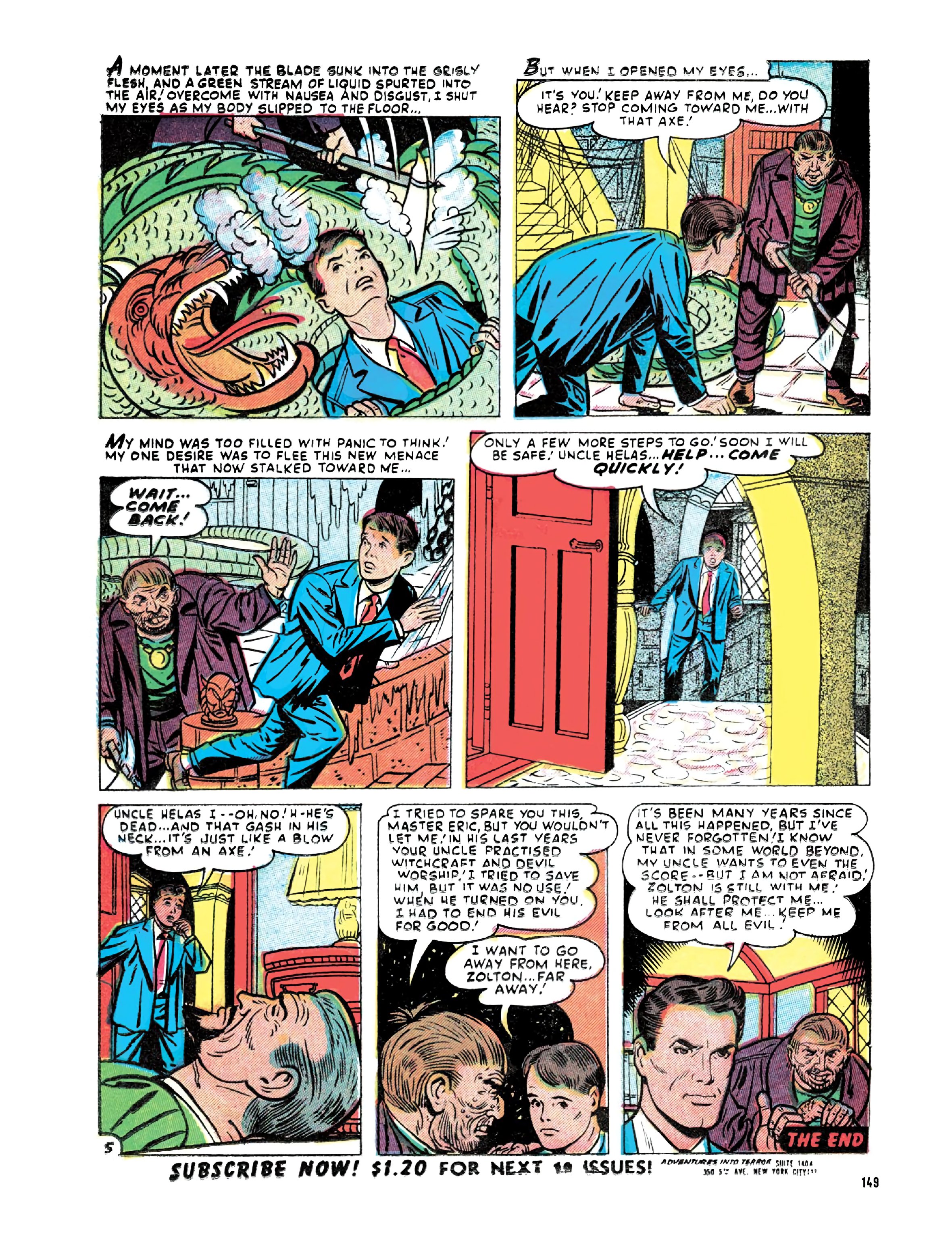 Read online Atlas Comics Library: Adventures Into Terror comic -  Issue # TPB (Part 2) - 70