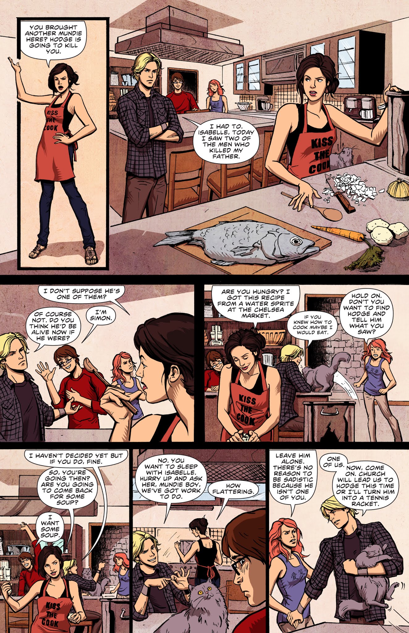 Read online The Mortal Instruments: City of Bones comic -  Issue #4 - 5