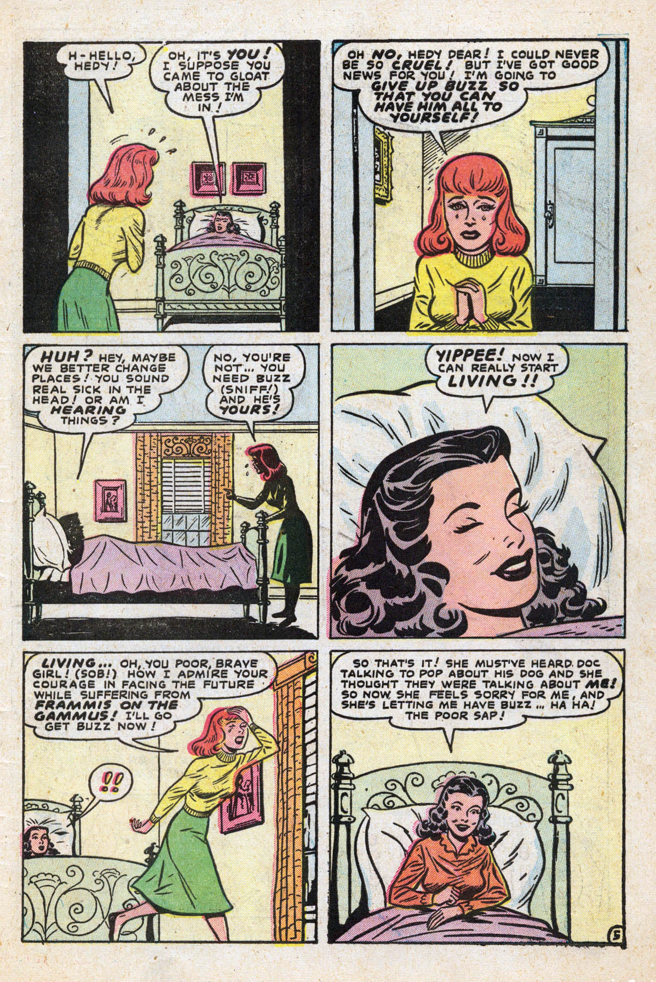 Read online Patsy Walker comic -  Issue #51 - 47