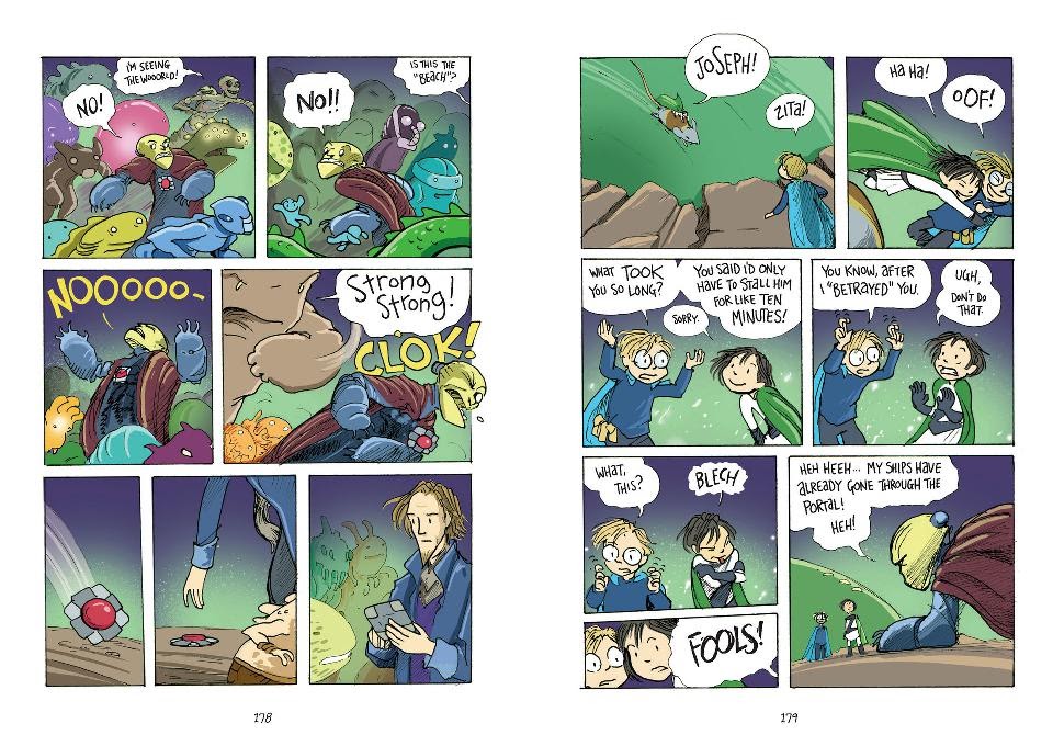 Read online The Return of Zita the Spacegirl comic -  Issue # TPB - 93