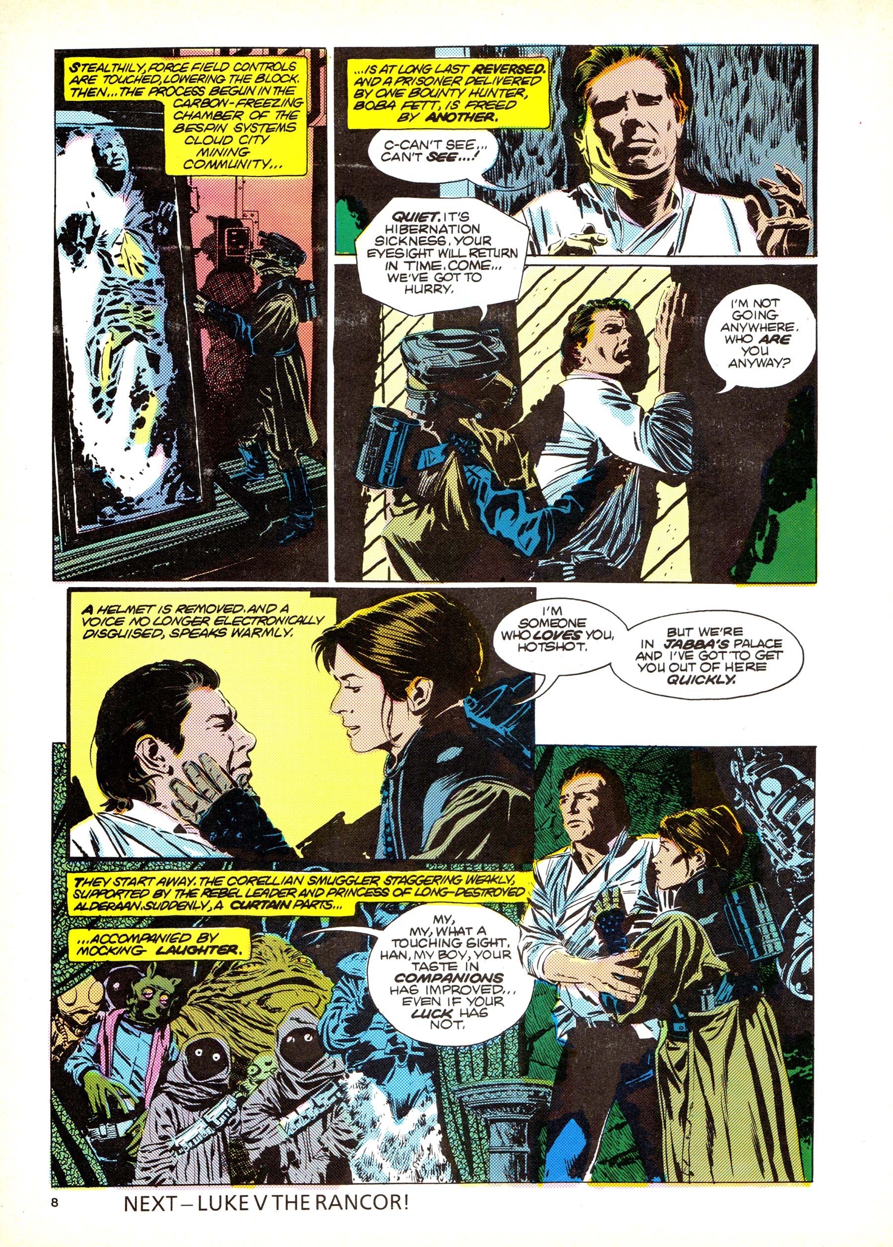 Read online Return of the Jedi comic -  Issue #149 - 8
