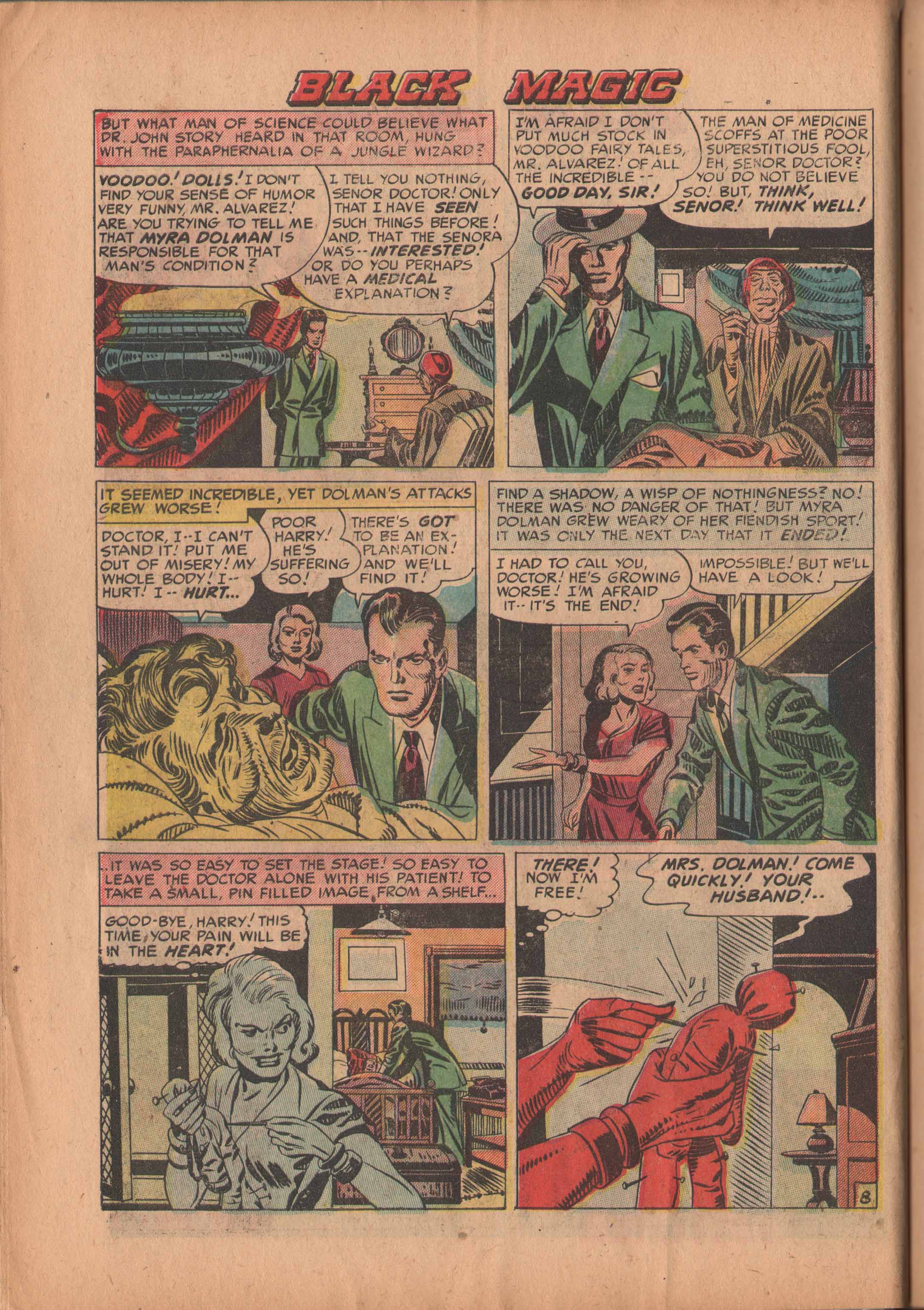 Read online Black Magic (1950) comic -  Issue #4 - 11