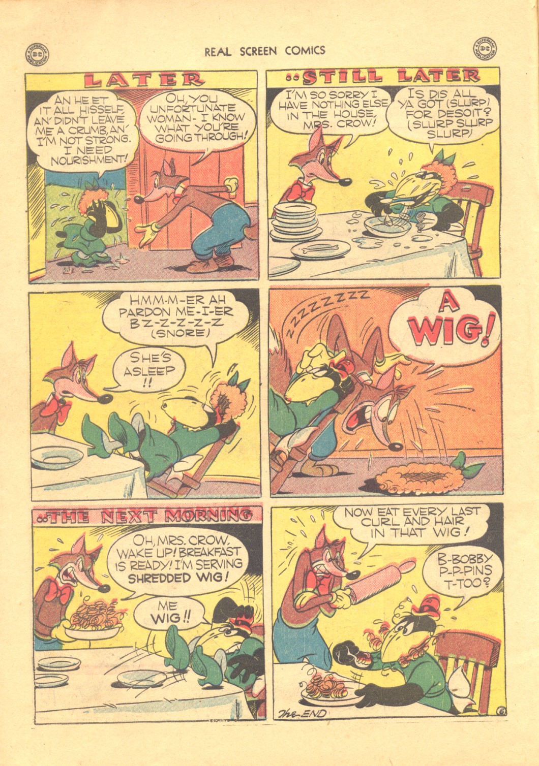 Read online Real Screen Comics comic -  Issue #7 - 8