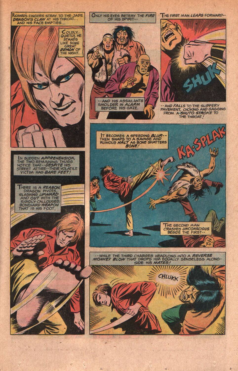 Read online Richard Dragon, Kung-Fu Fighter comic -  Issue #11 - 14