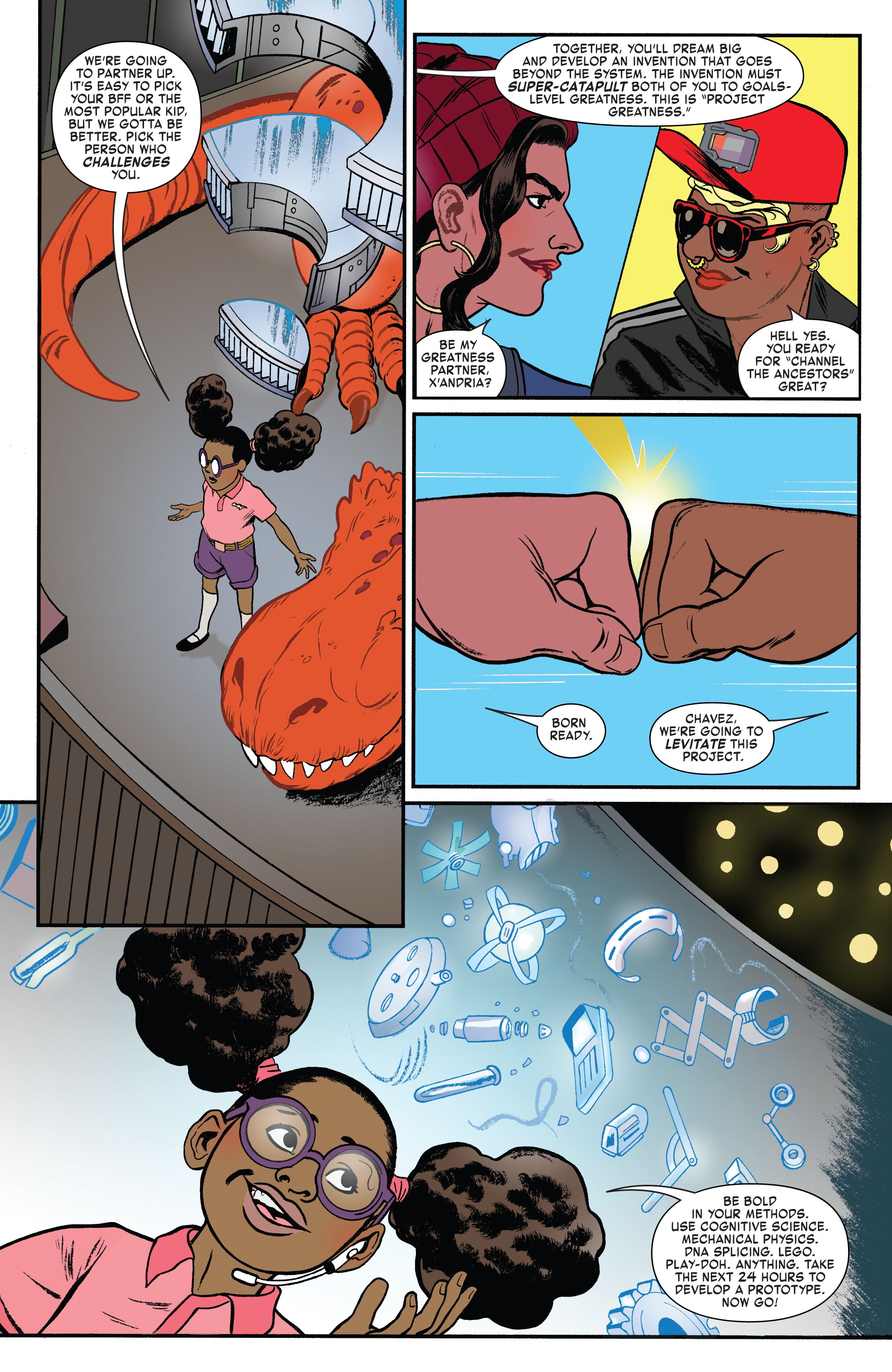 Read online Marvel-Verse: America Chavez comic -  Issue # TPB - 73