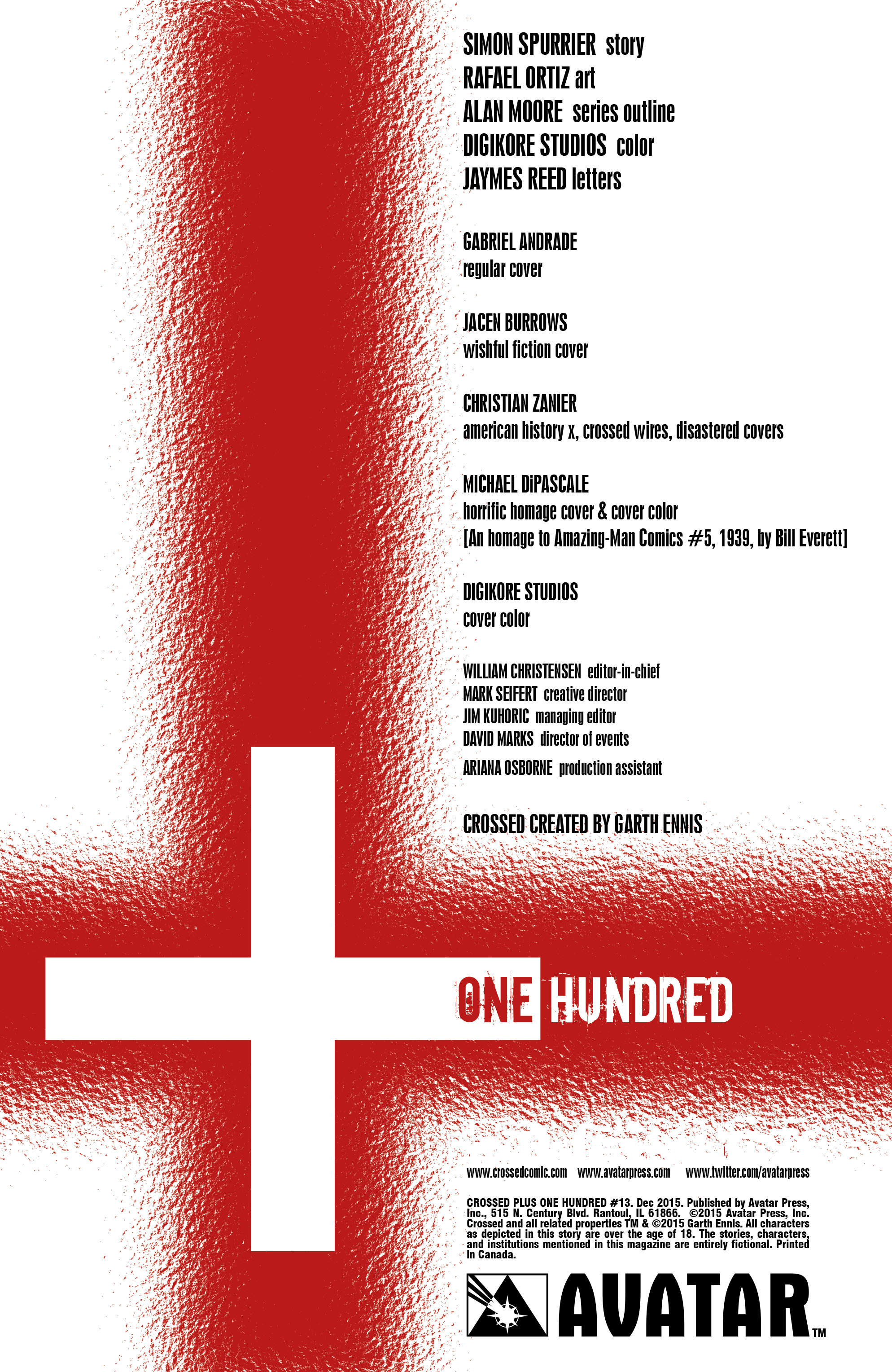 Read online Crossed Plus One Hundred comic -  Issue #13 - 2