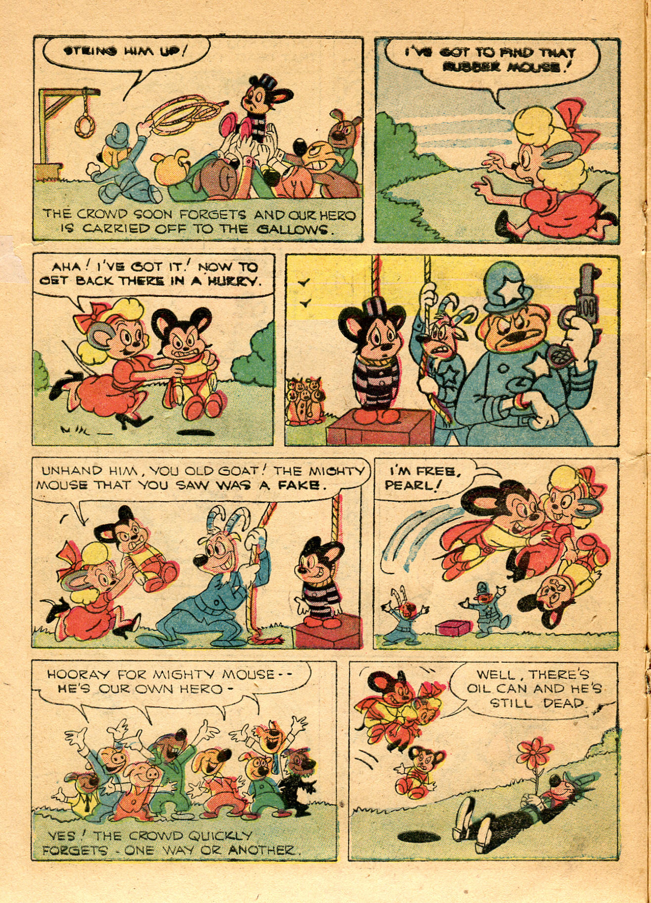 Read online Paul Terry's Mighty Mouse Comics comic -  Issue #29 - 14