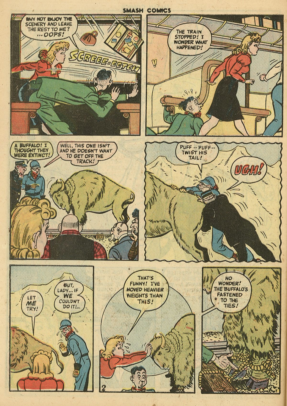 Read online Smash Comics comic -  Issue #67 - 46