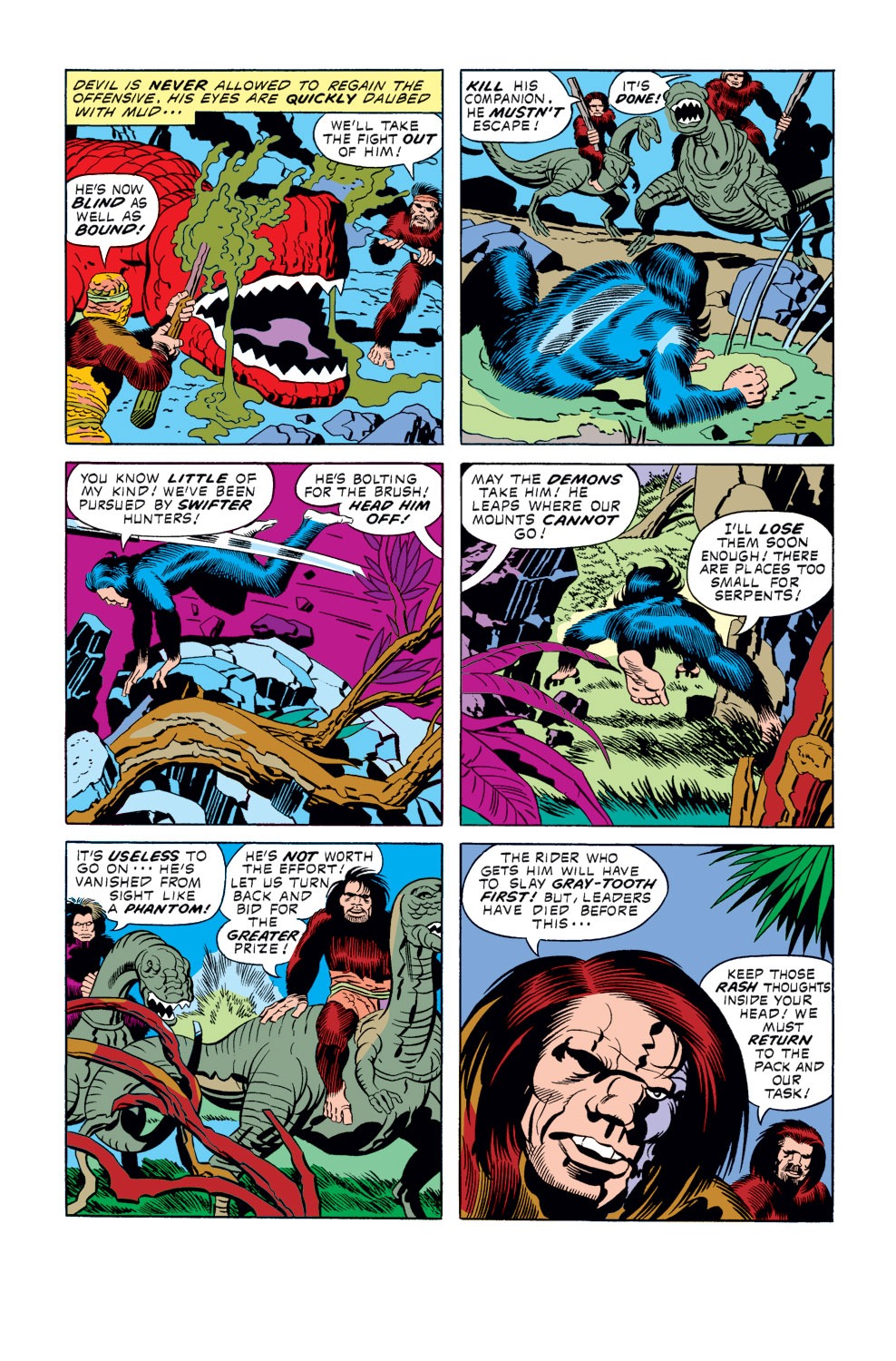 Read online Devil Dinosaur comic -  Issue #8 - 9