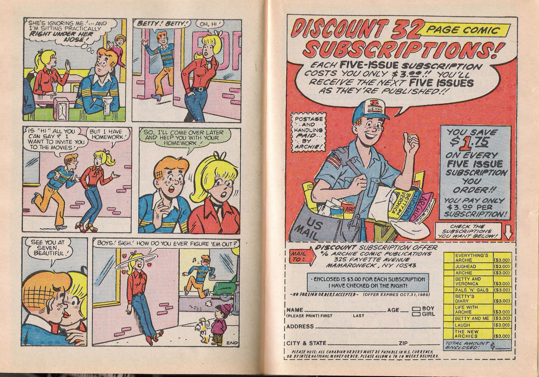 Read online Archie Digest Magazine comic -  Issue #96 - 61