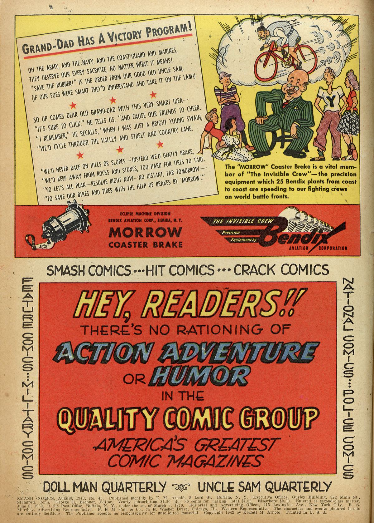 Read online Smash Comics comic -  Issue #45 - 2