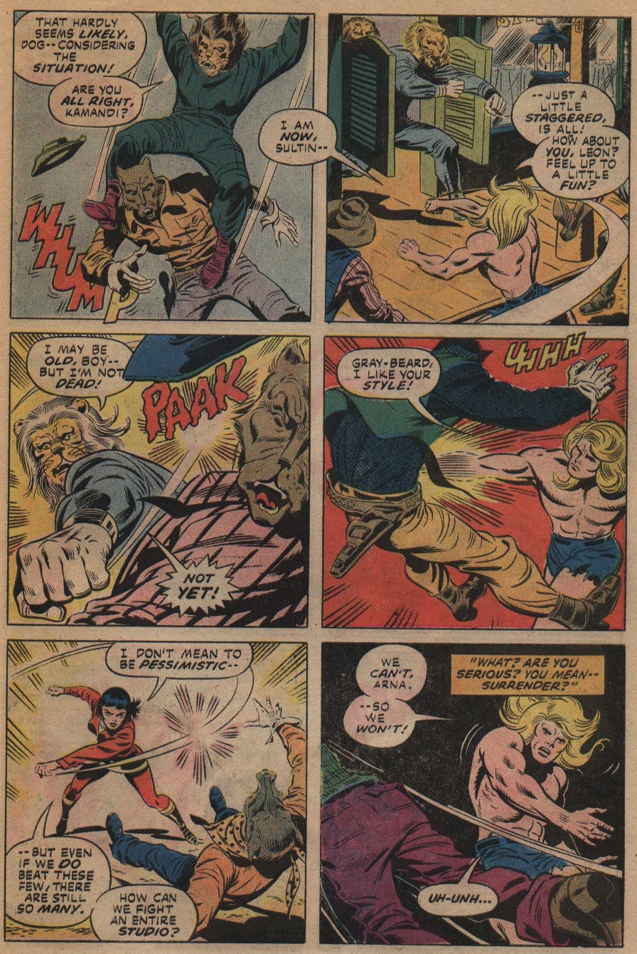 Read online Kamandi, The Last Boy On Earth comic -  Issue #42 - 19