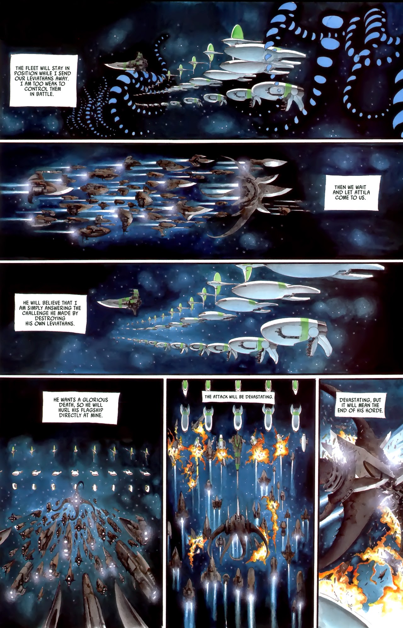 Read online Scourge Of The Gods: The Fall comic -  Issue #1 - 37