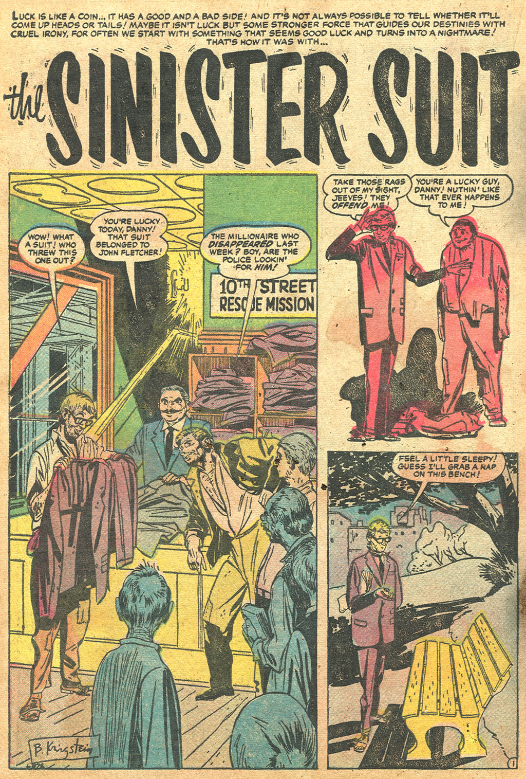 Read online Strange Stories of Suspense comic -  Issue #15 - 16