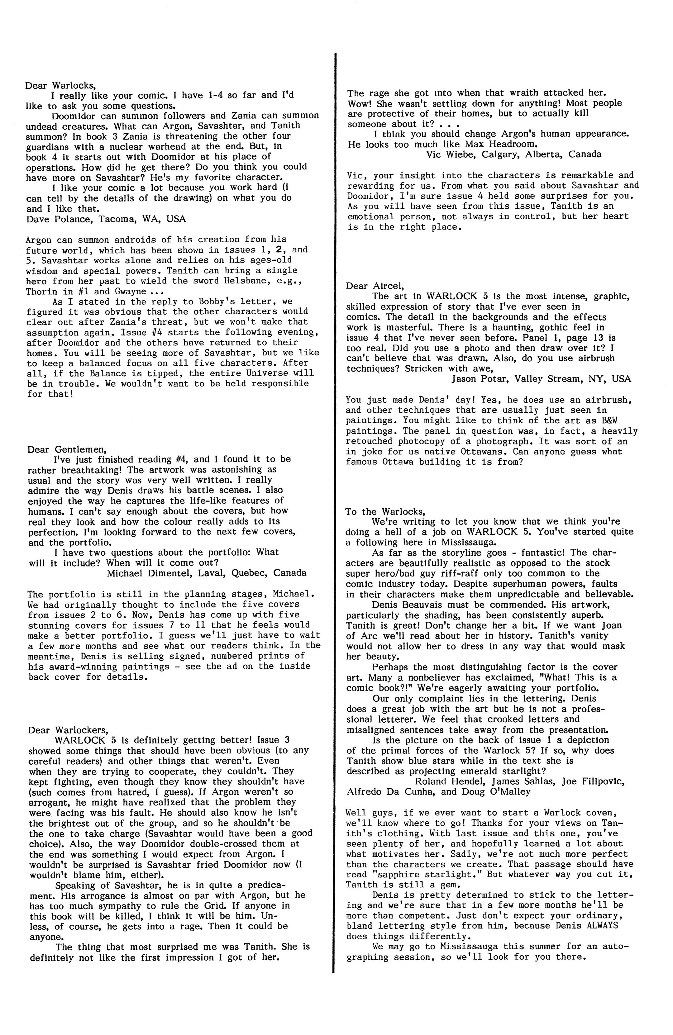 Read online Warlock 5 comic -  Issue #6 - 26