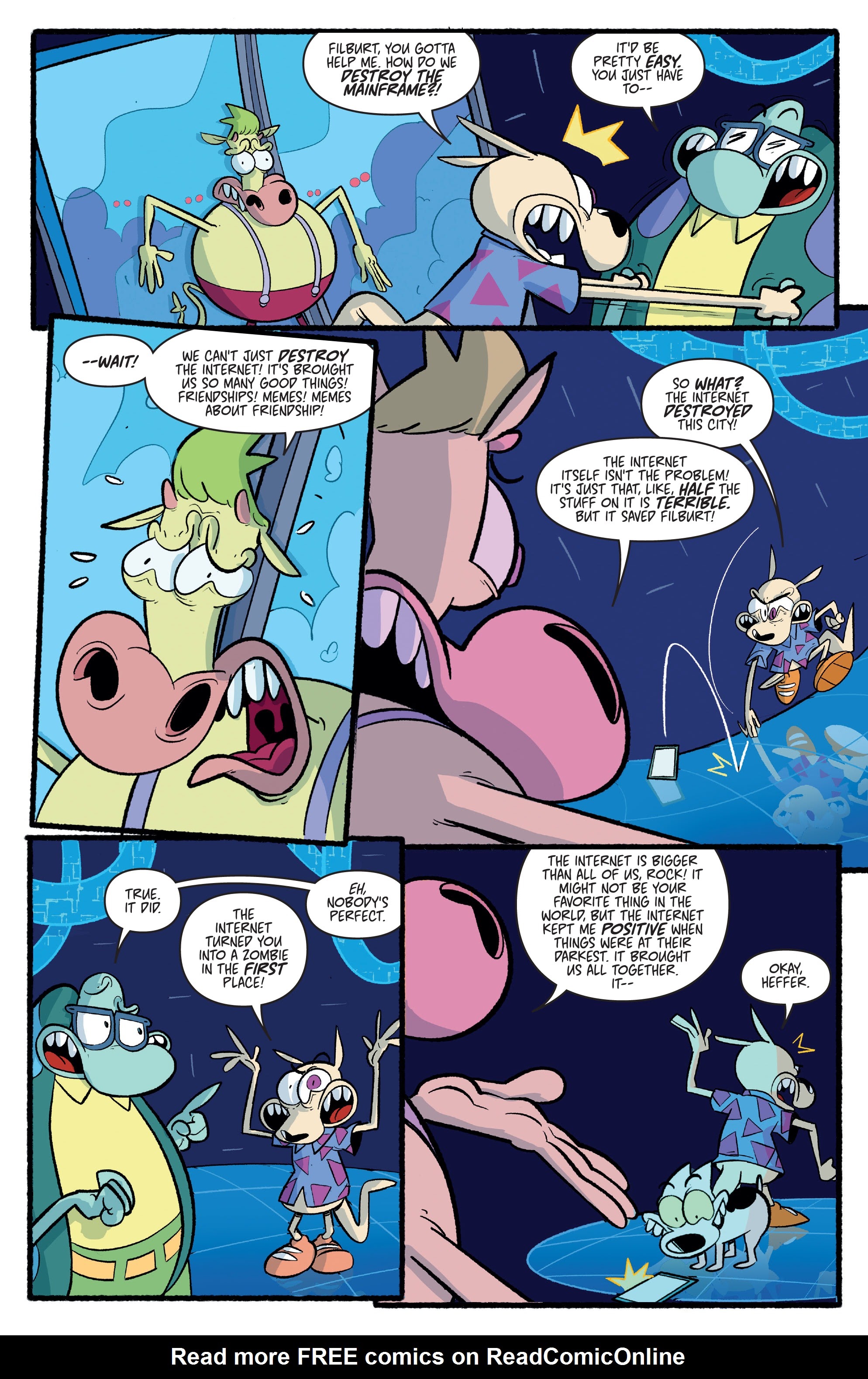Read online Rocko's Modern Afterlife comic -  Issue # _TPB - 86