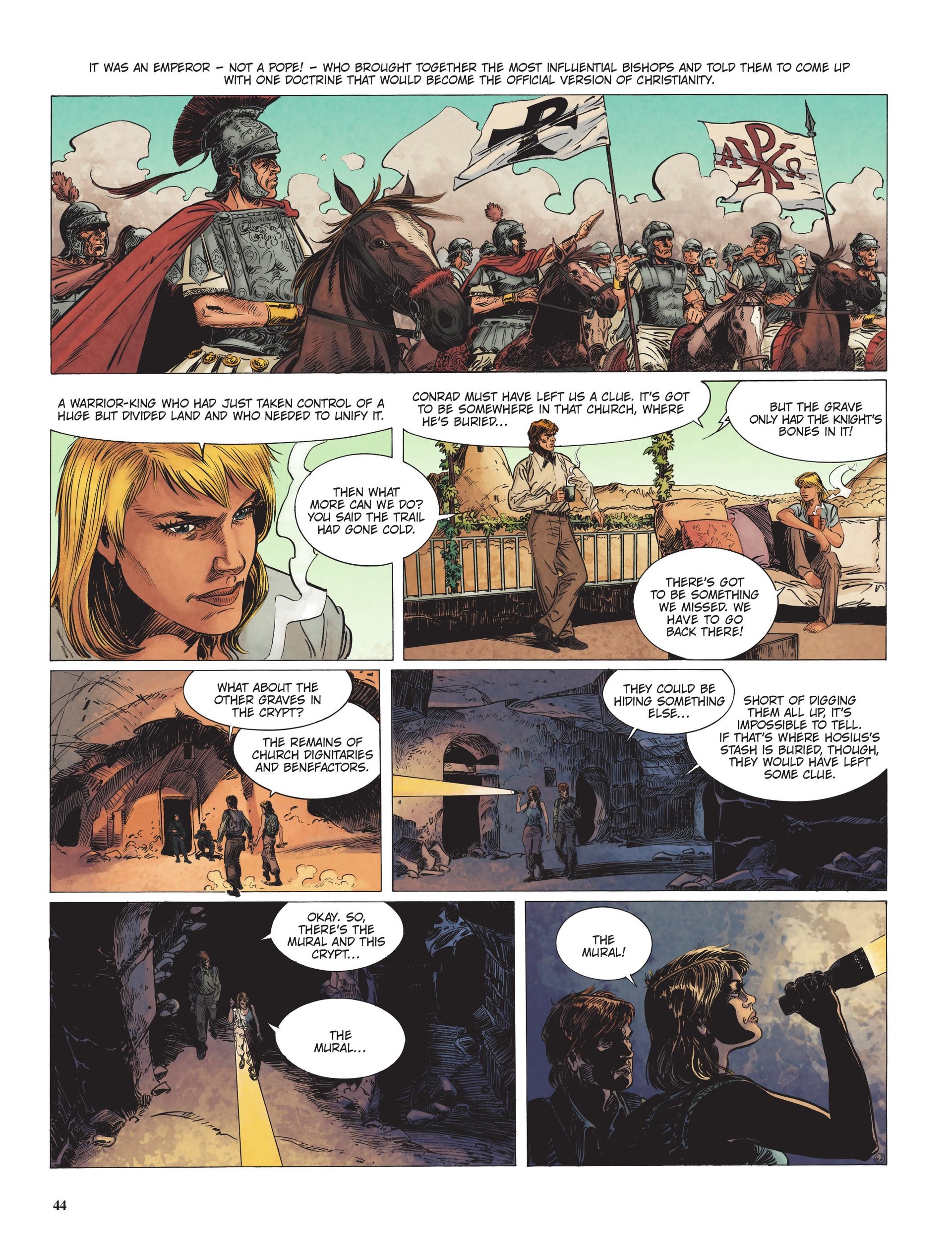 Read online The Last Templar comic -  Issue #6 - 45