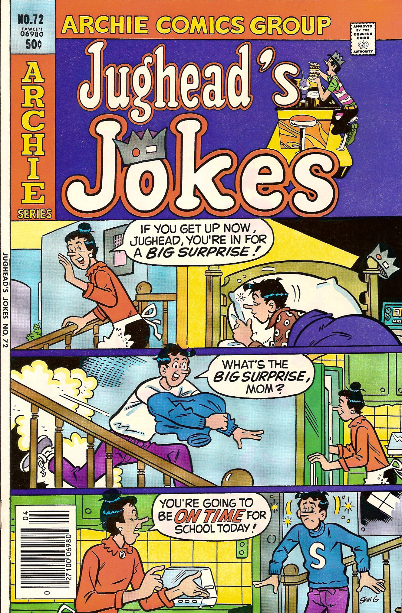 Read online Jughead's Jokes comic -  Issue #72 - 1