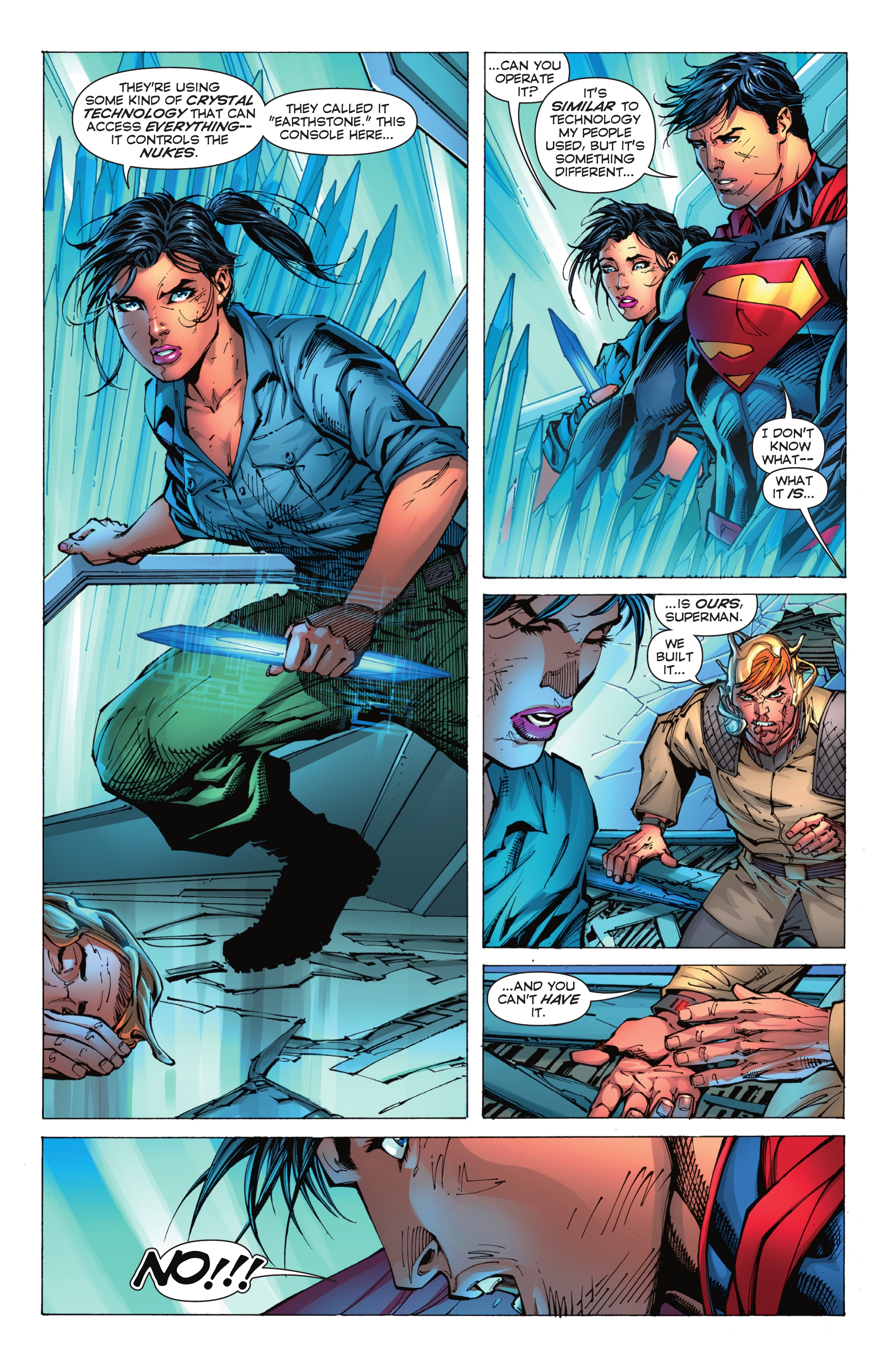 Read online Superman Unchained Deluxe Edition comic -  Issue # TPB (Part 2) - 38