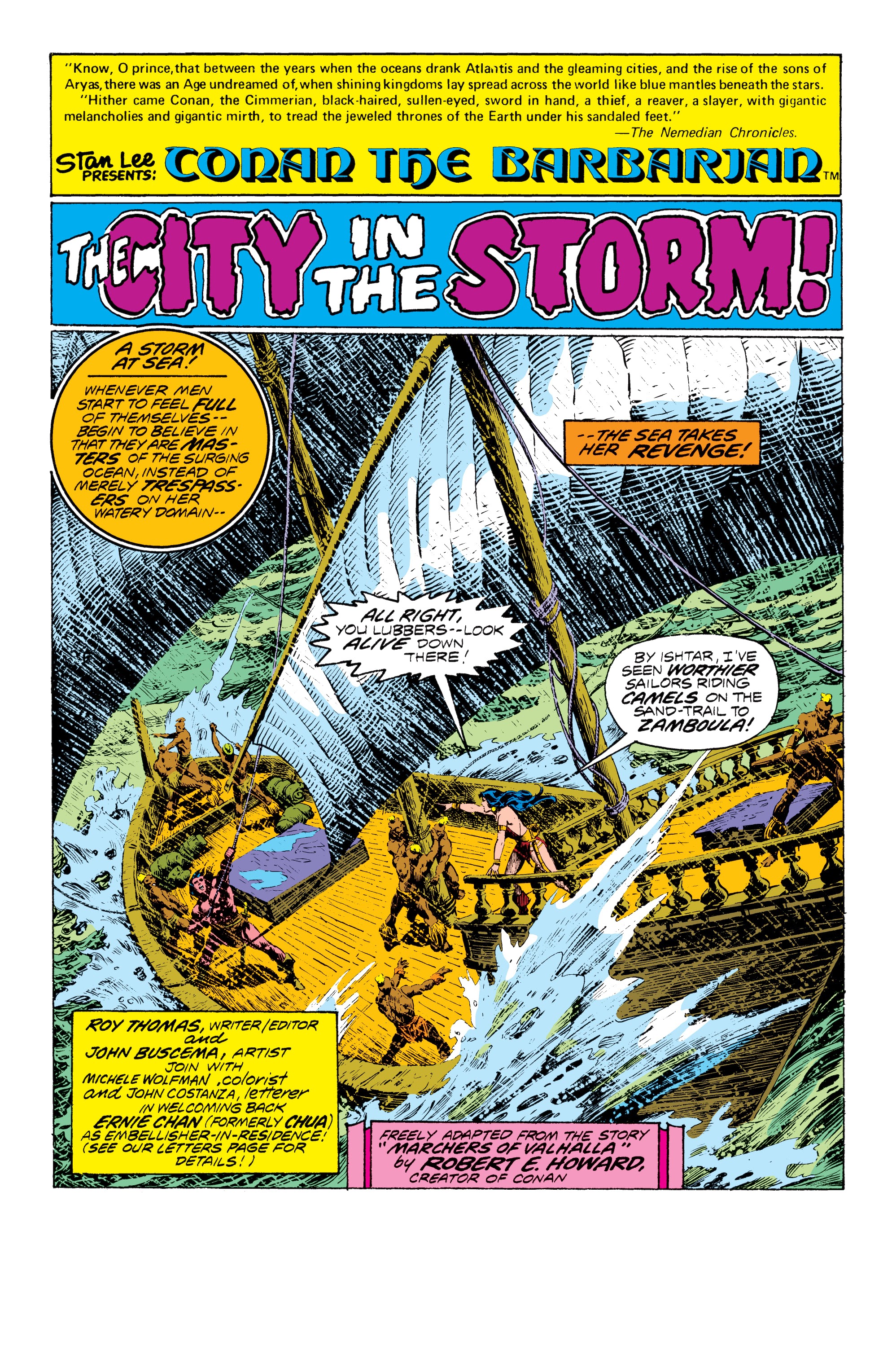 Read online Conan the Barbarian Epic Collection: The Original Marvel Years - Of Once and Future Kings comic -  Issue # TPB (Part 2) - 92