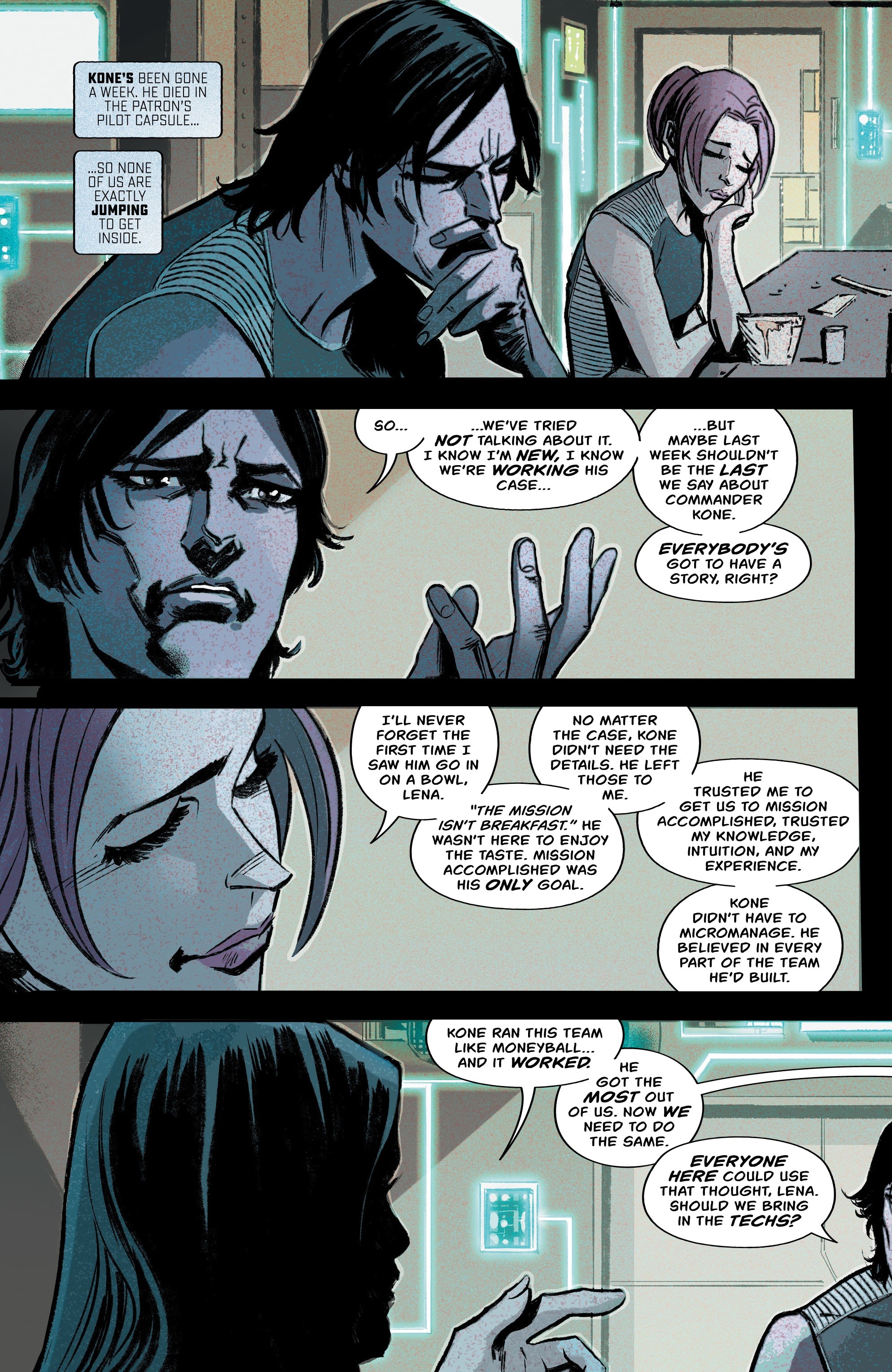 Read online Project Patron comic -  Issue #3 - 4