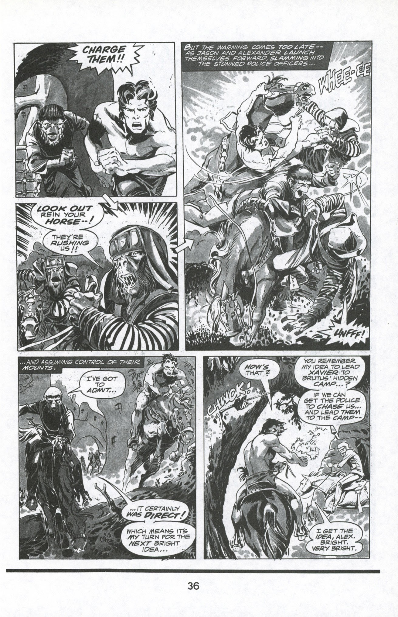 Read online Terror on the Planet of the Apes comic -  Issue #2 - 15