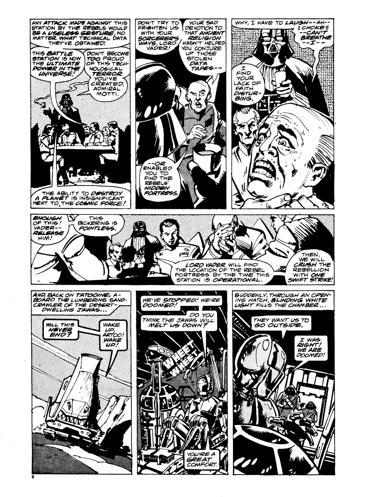 Read online Star Wars Weekly comic -  Issue #2 - 6