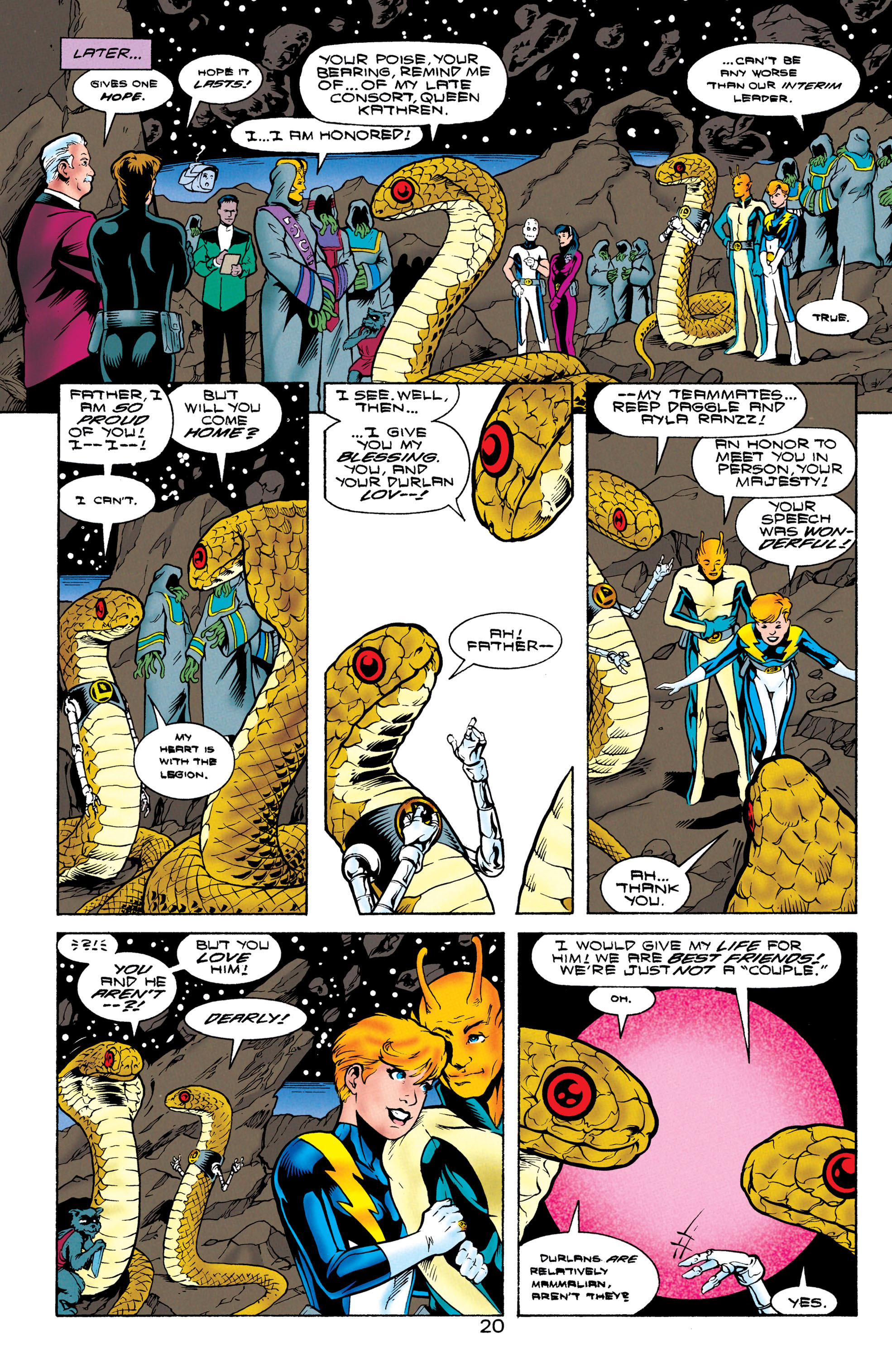 Read online Legionnaires comic -  Issue #65 - 21