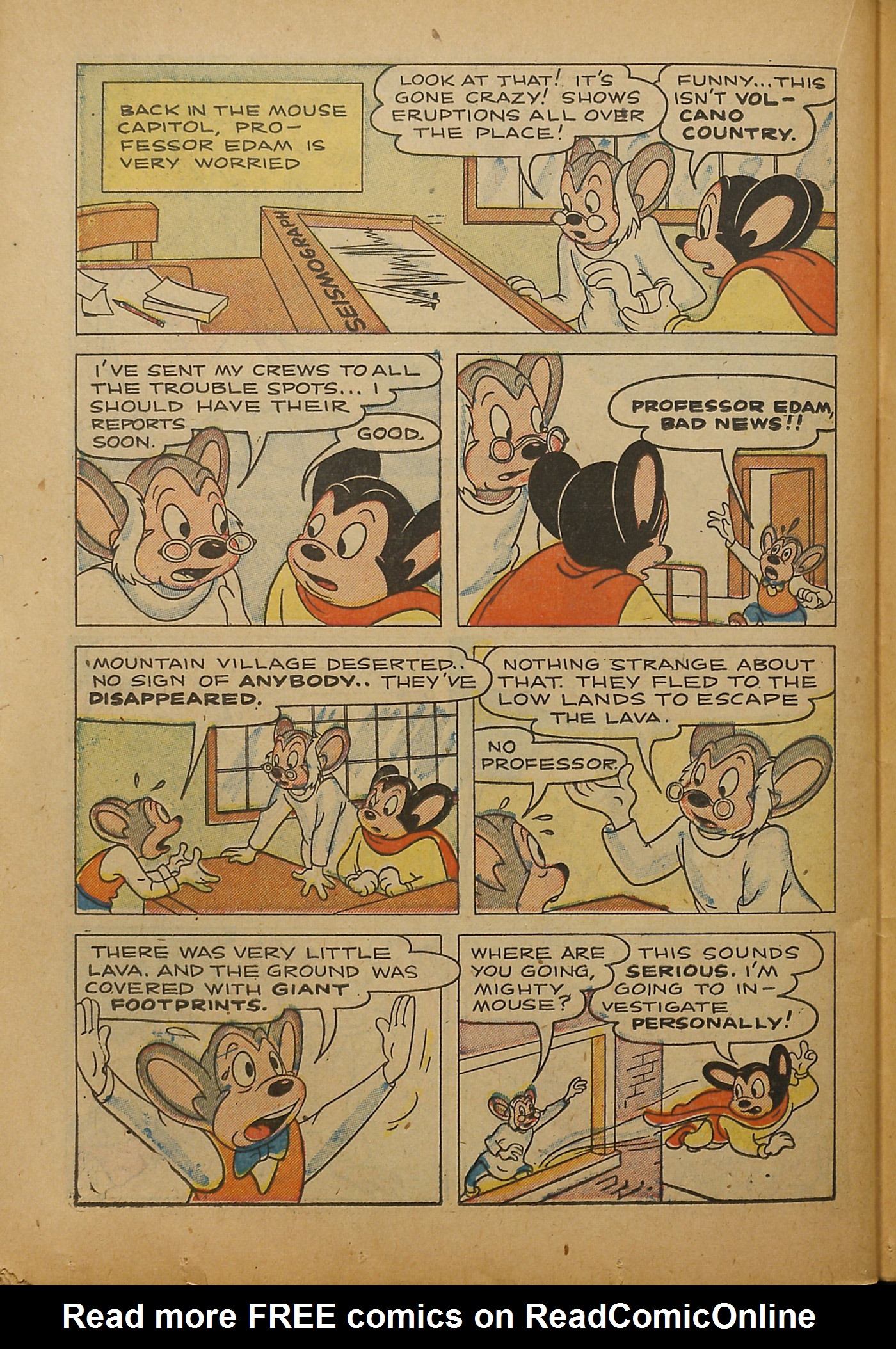 Read online Paul Terry's Mighty Mouse Comics comic -  Issue #40 - 86