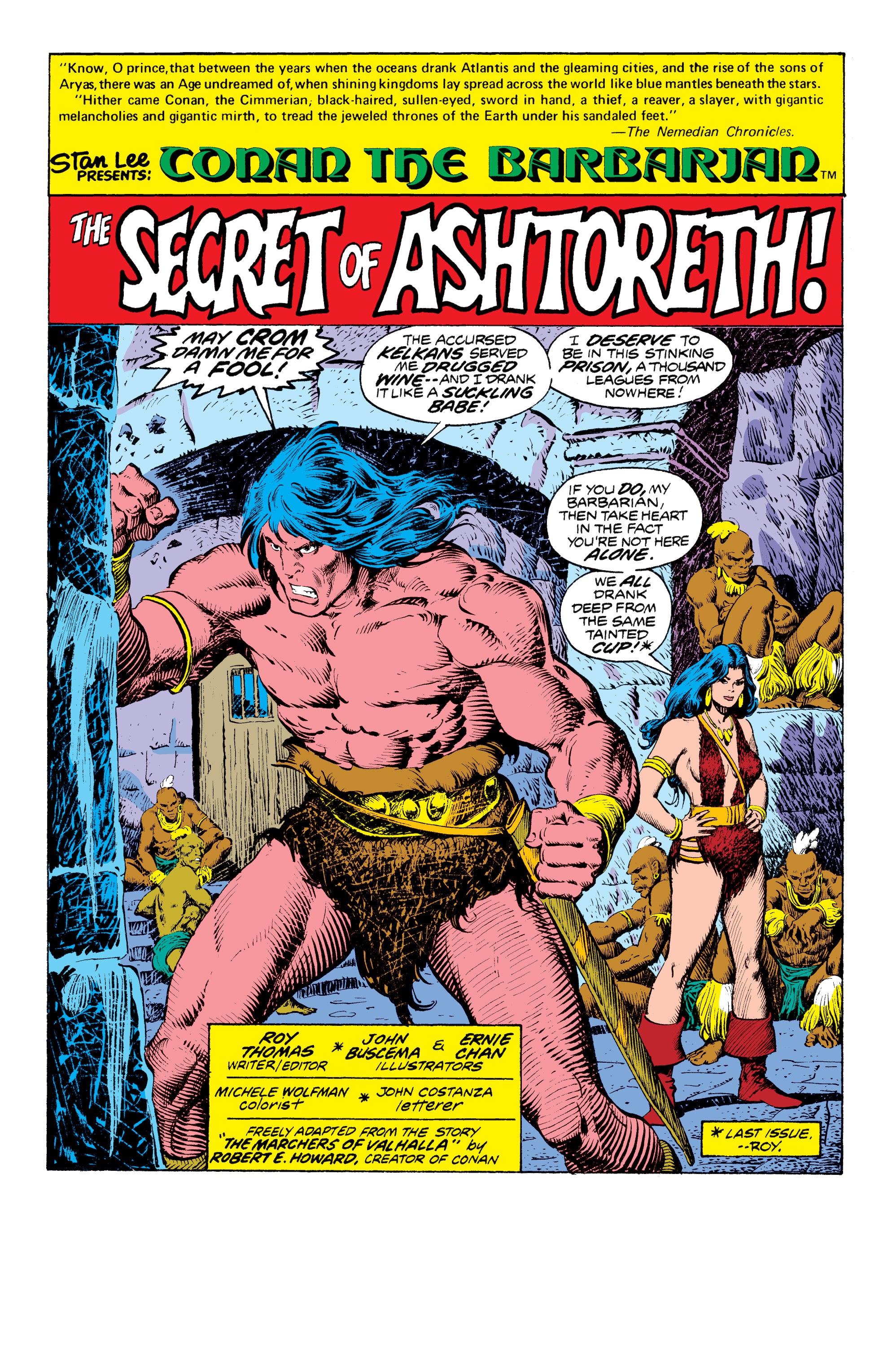 Read online Conan the Barbarian Epic Collection: The Original Marvel Years - Of Once and Future Kings comic -  Issue # TPB (Part 3) - 10