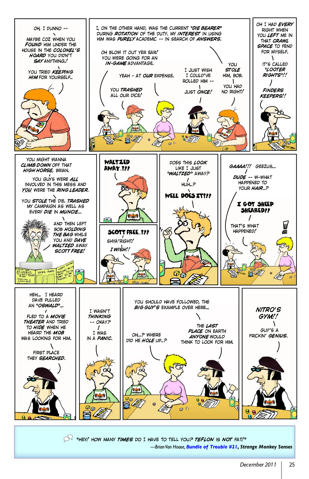 Read online Knights of the Dinner Table comic -  Issue #182 - 27