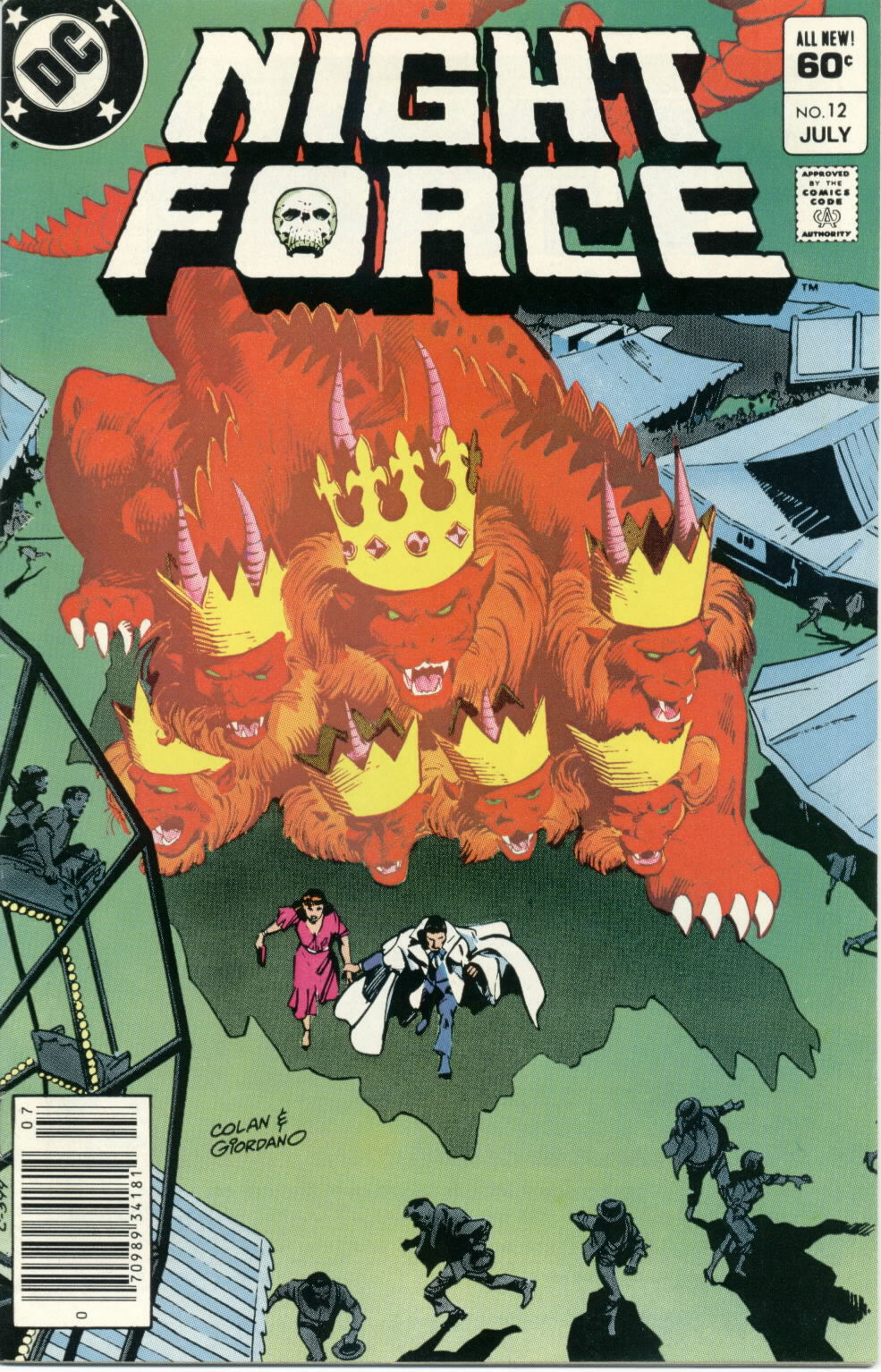 Read online The Night Force comic -  Issue #12 - 1