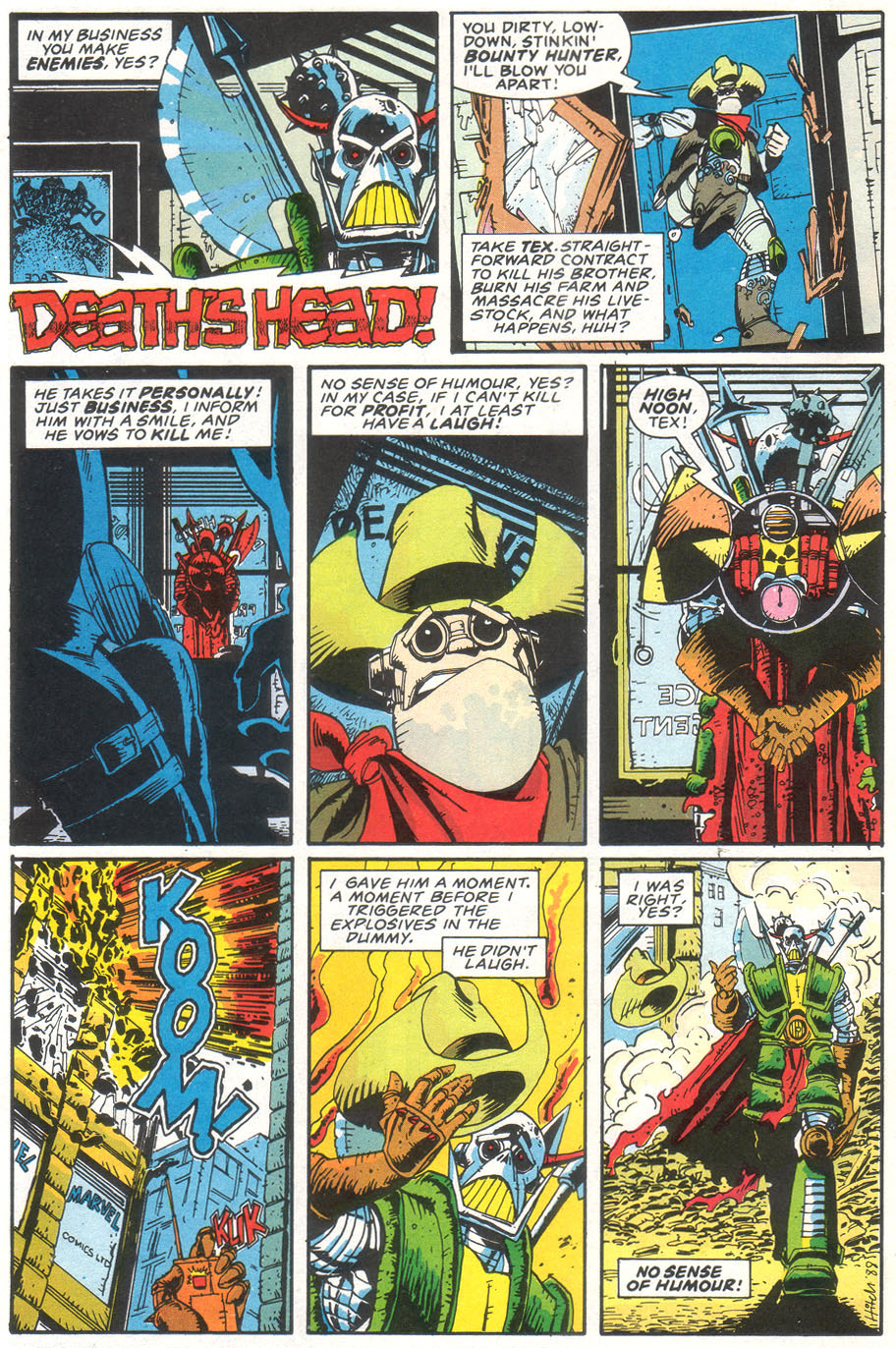 Read online Life and Times of Death's Head comic -  Issue # TPB - 138