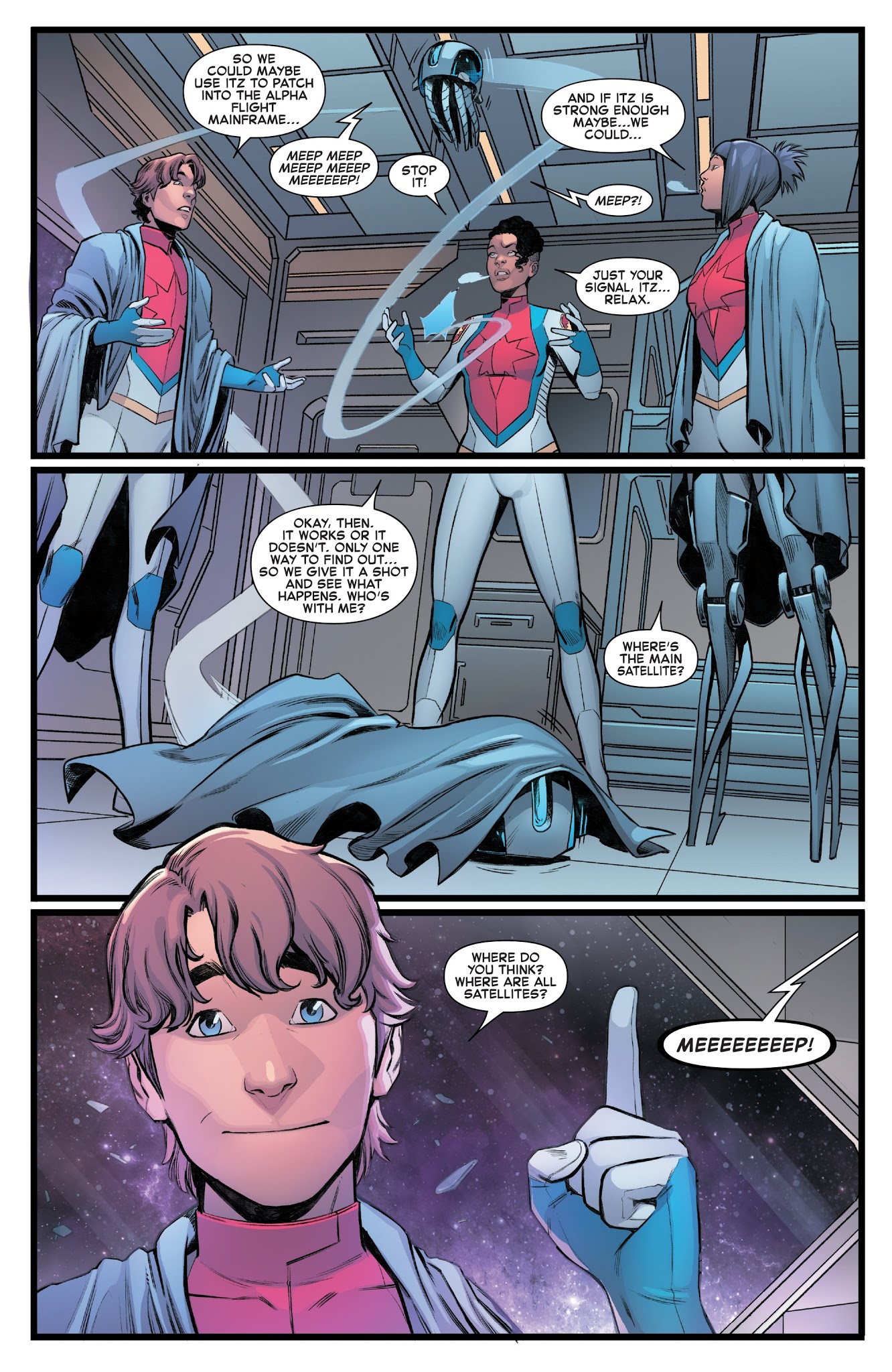 Read online The Mighty Captain Marvel comic -  Issue #6 - 10