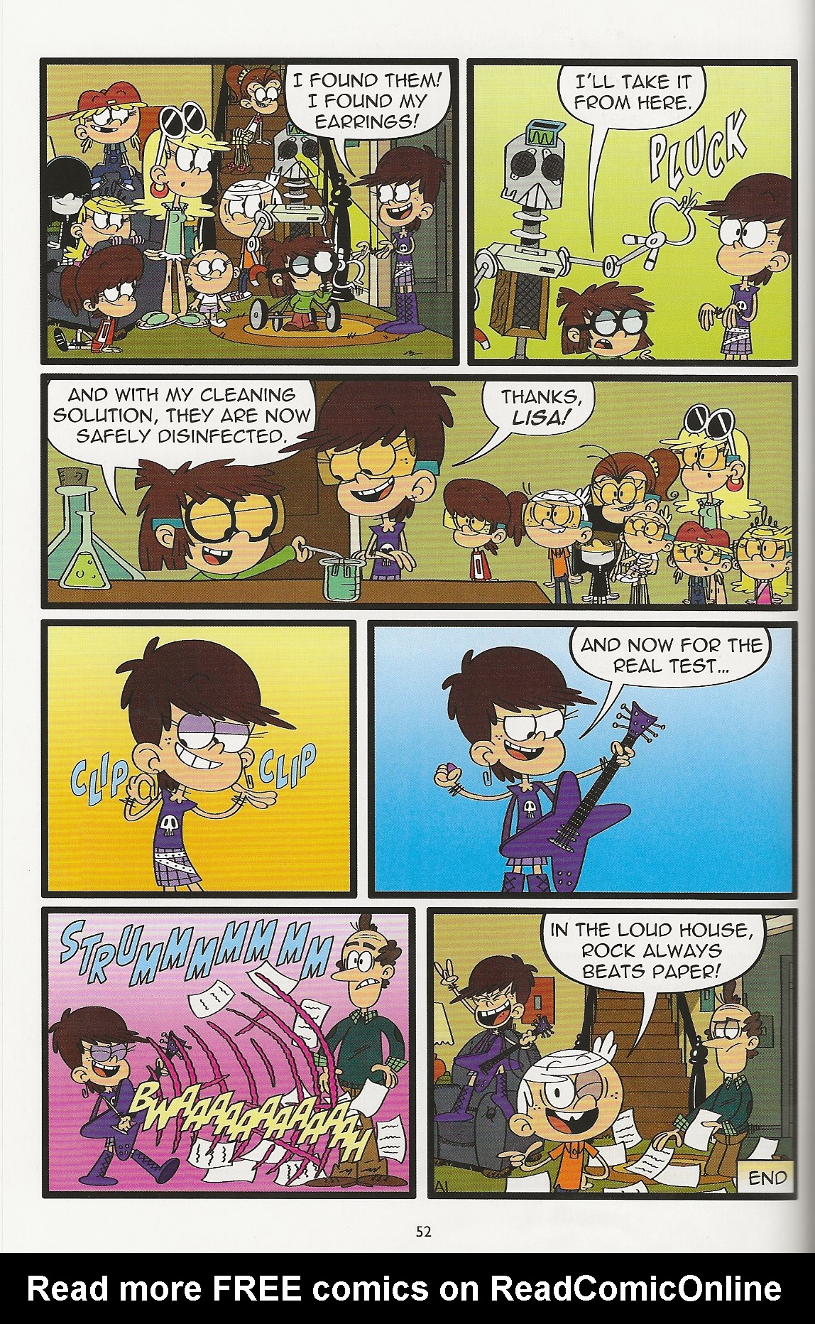 Read online The Loud House comic -  Issue #18 - 52
