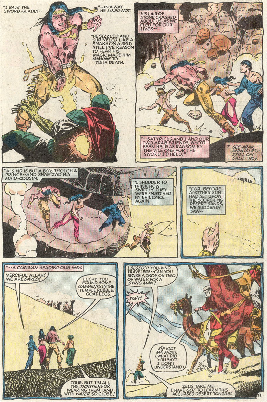 Read online Arak Son of Thunder comic -  Issue #38 - 12