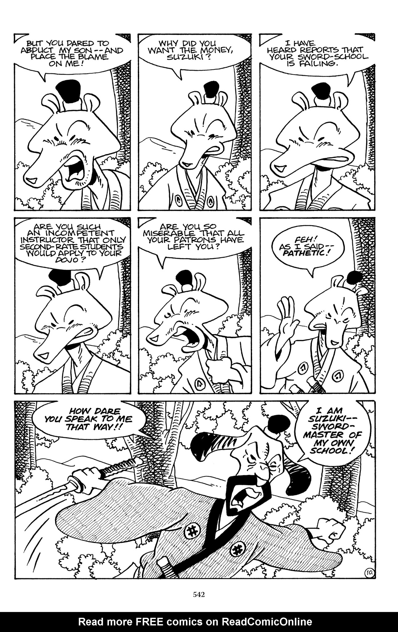 Read online The Usagi Yojimbo Saga comic -  Issue # TPB 7 - 534
