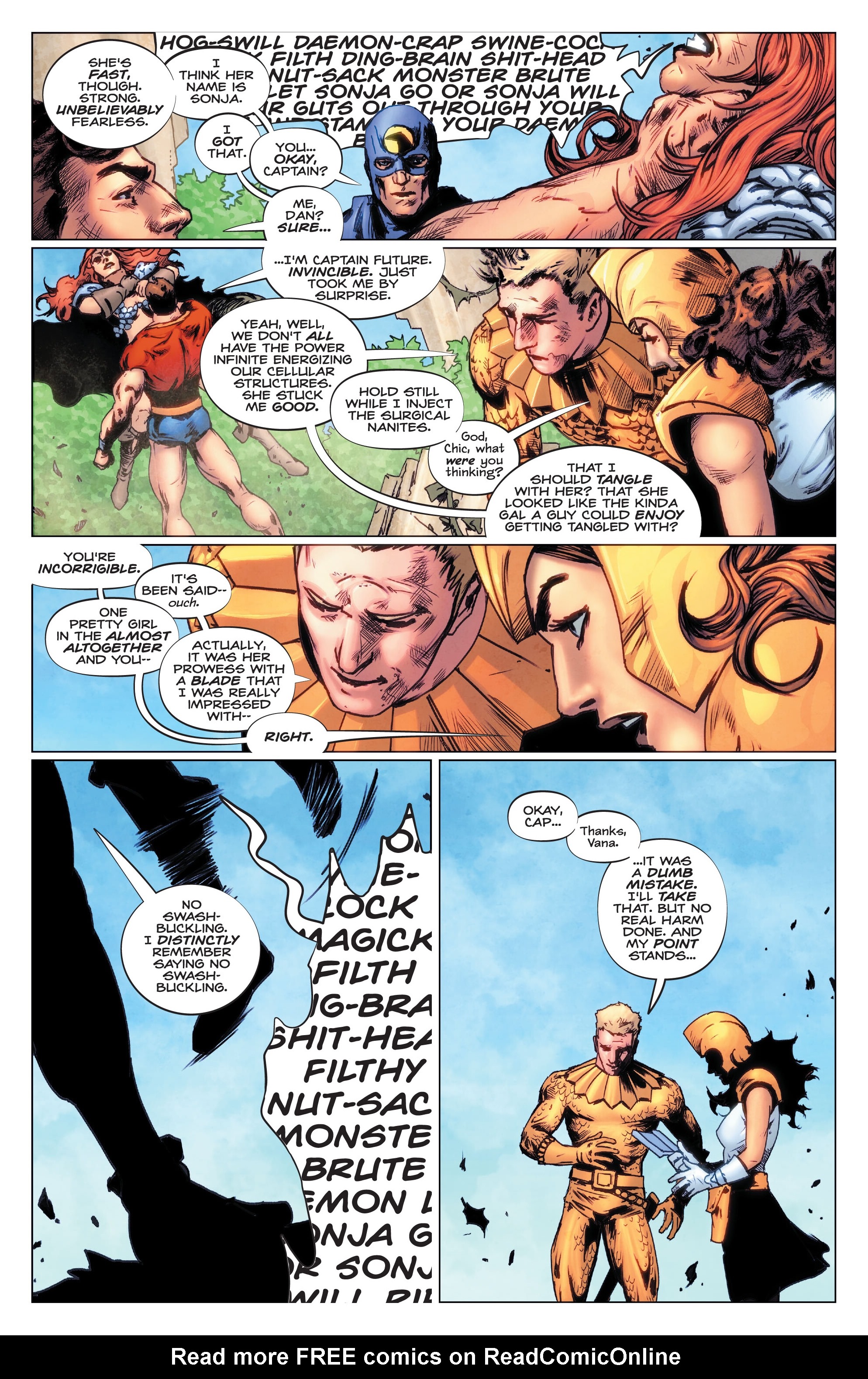 Read online Red Sonja: The Superpowers comic -  Issue # TPB (Part 1) - 34