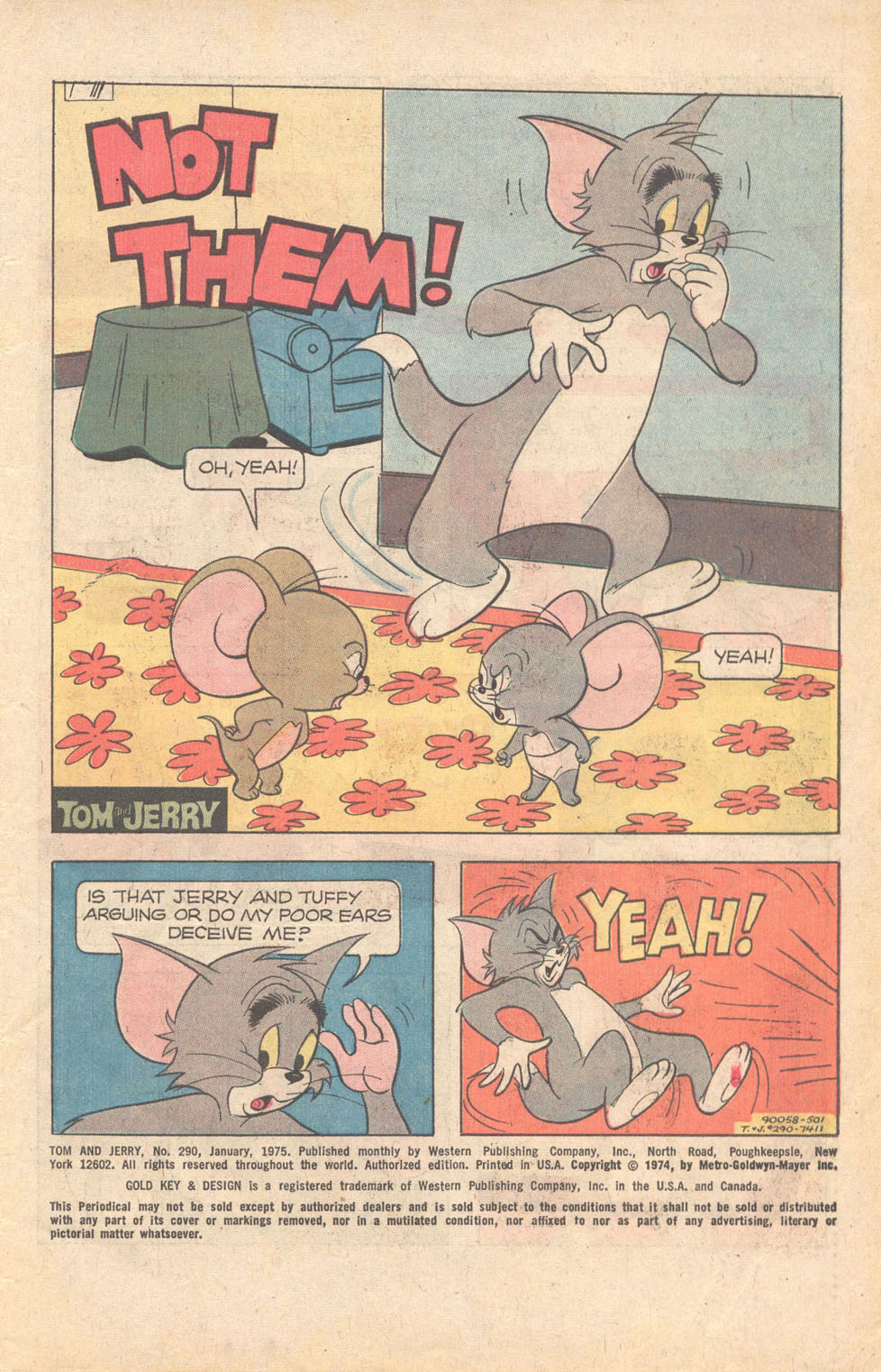 Read online Tom and Jerry comic -  Issue #290 - 3