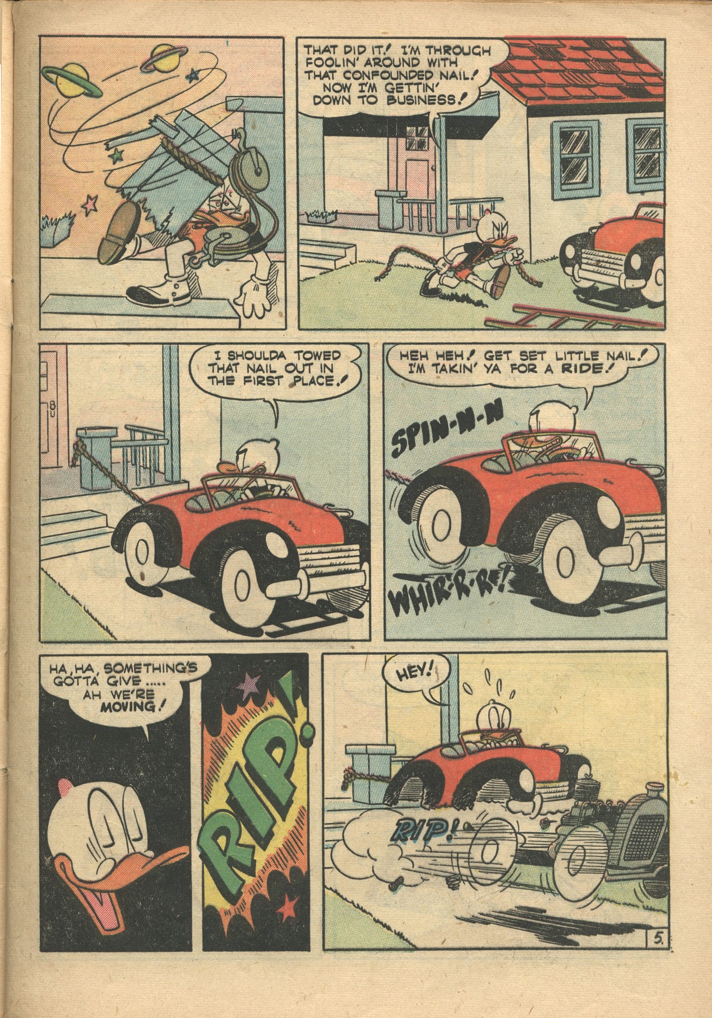 Read online Super Duck Comics comic -  Issue #32 - 7