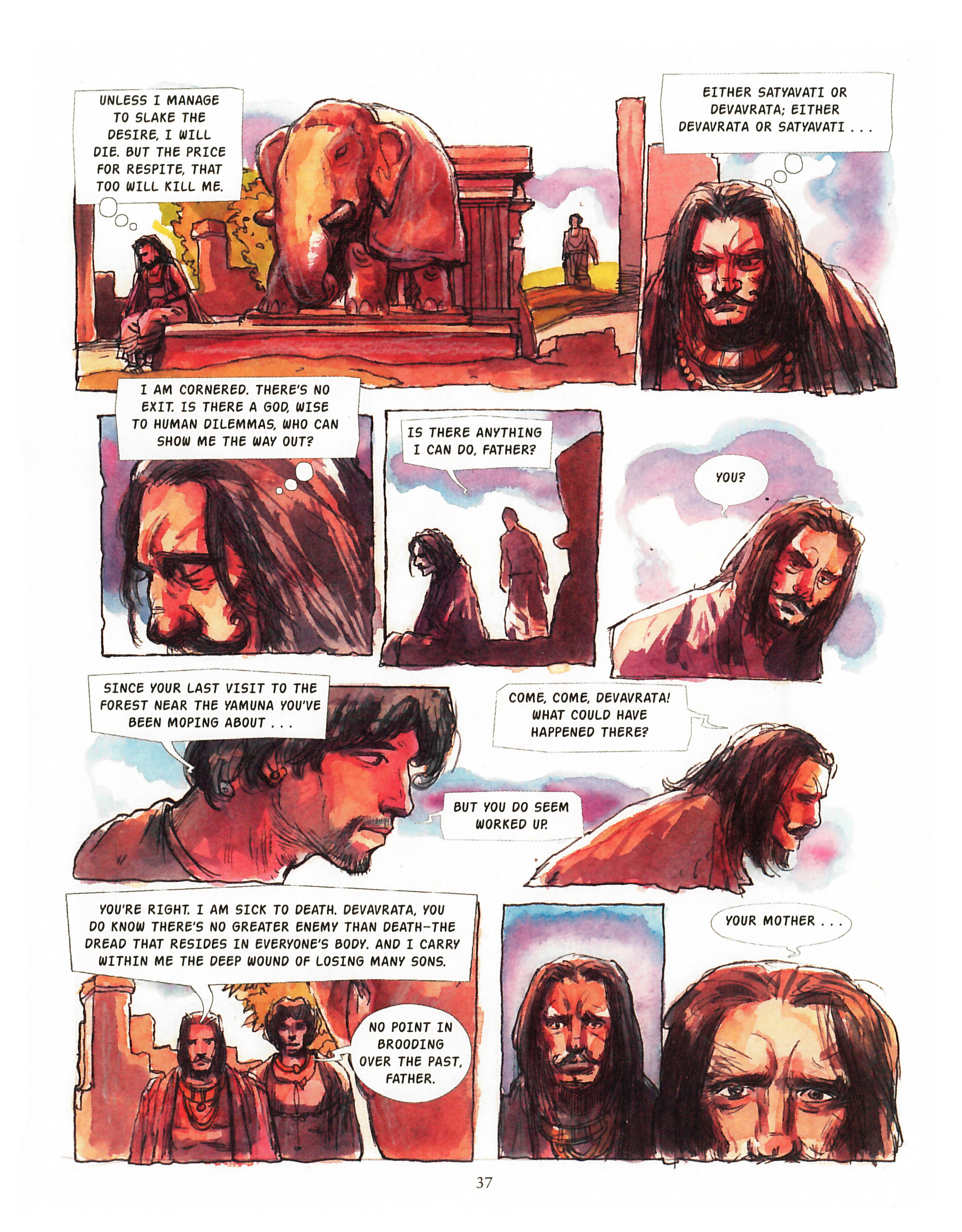 Read online Vyasa: The Beginning comic -  Issue # TPB (Part 1) - 44