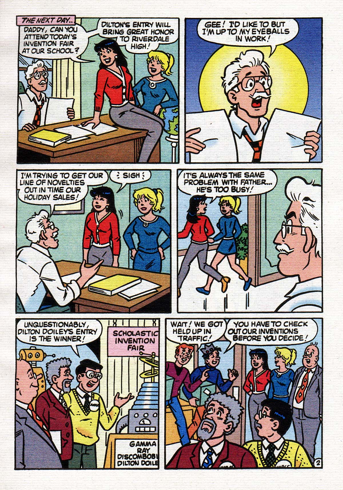 Read online Archie's Double Digest Magazine comic -  Issue #142 - 34