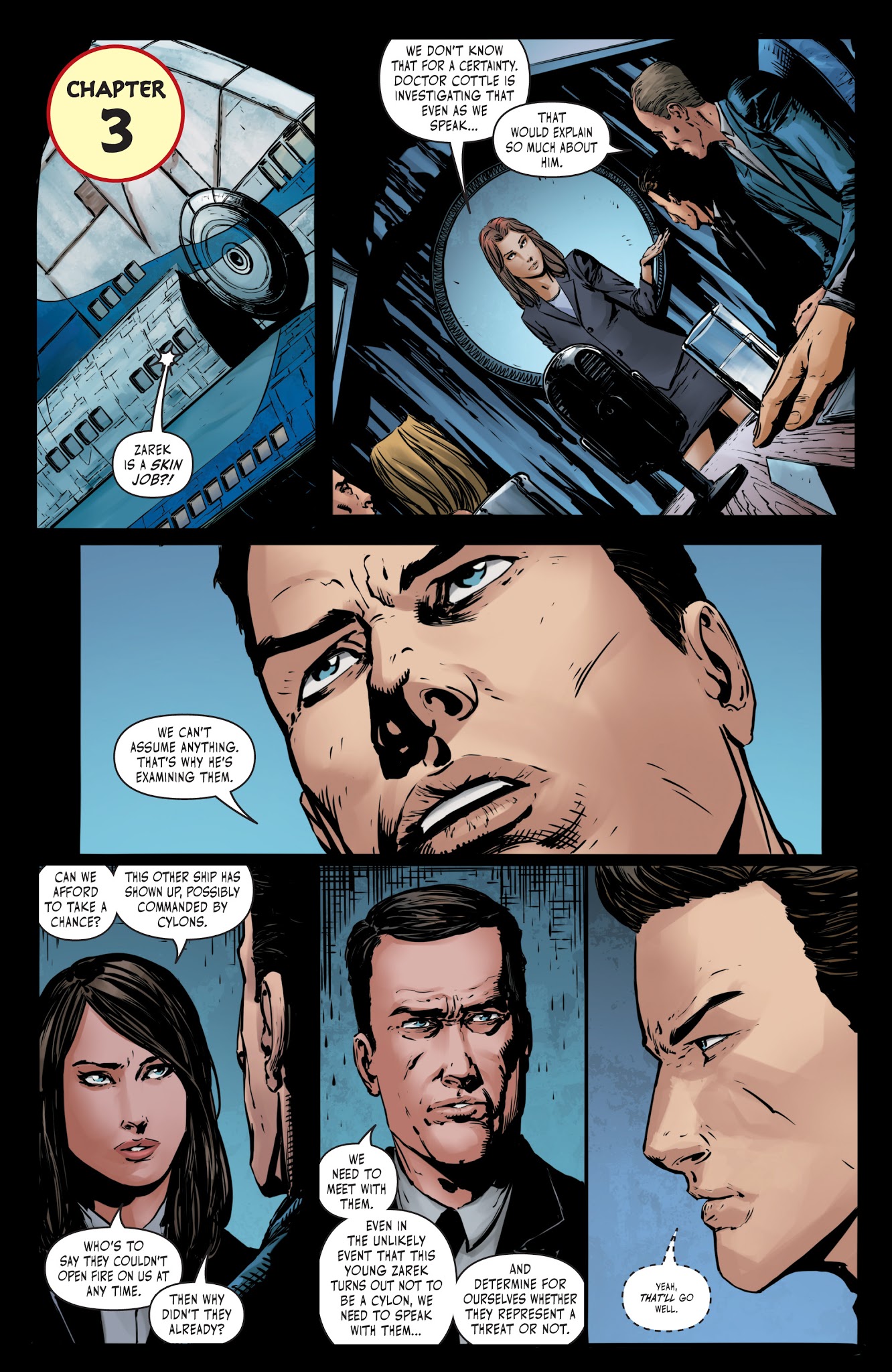 Read online Battlestar Galactica BSG vs. BSG comic -  Issue #2 - 21