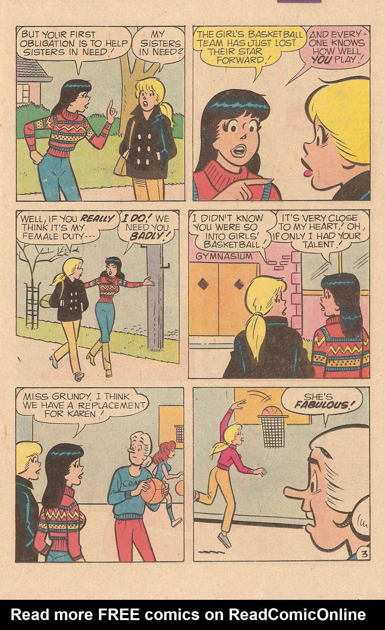 Read online Archie's Girls Betty and Veronica comic -  Issue #307 - 15